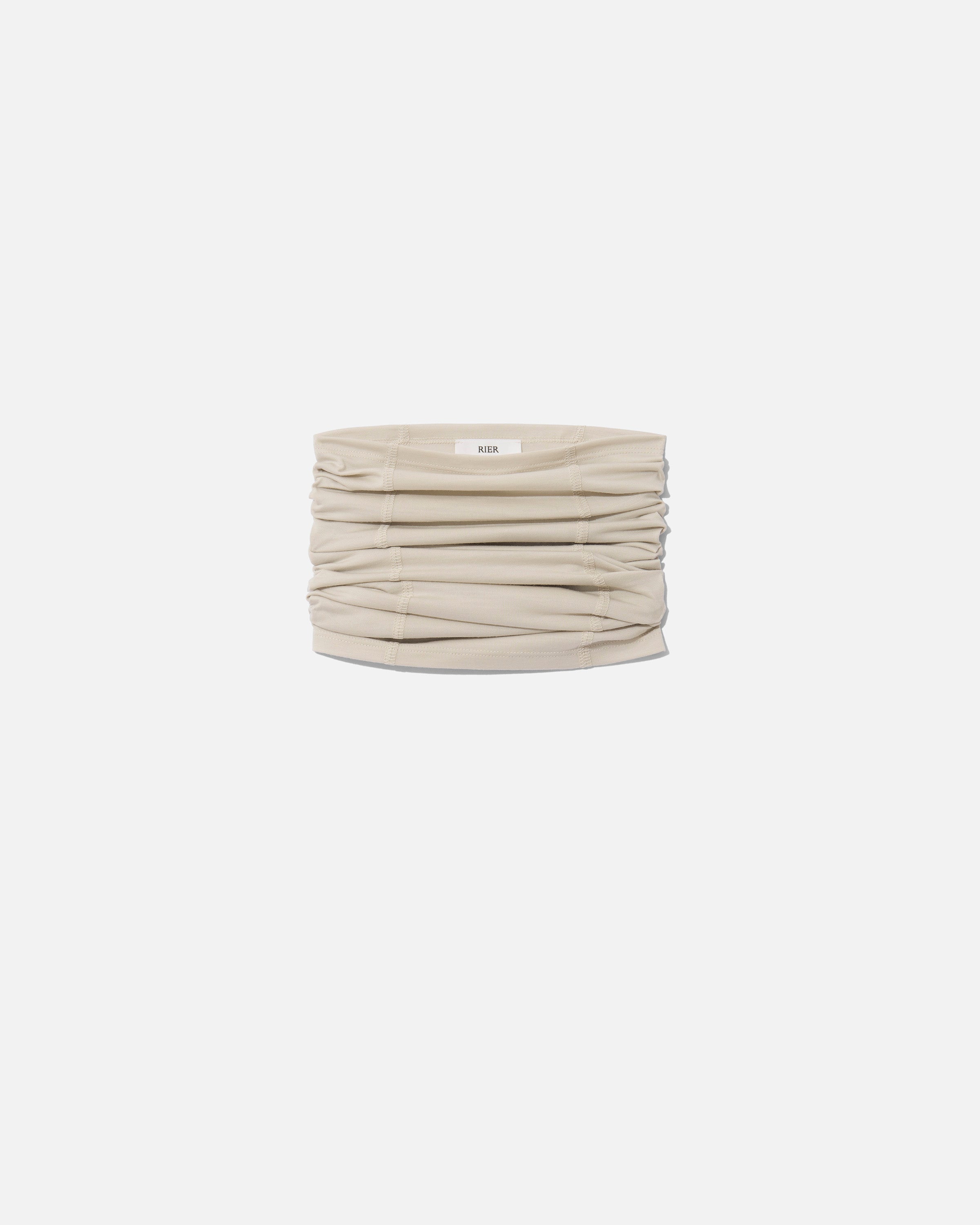 Cache-cou jersey wool talc