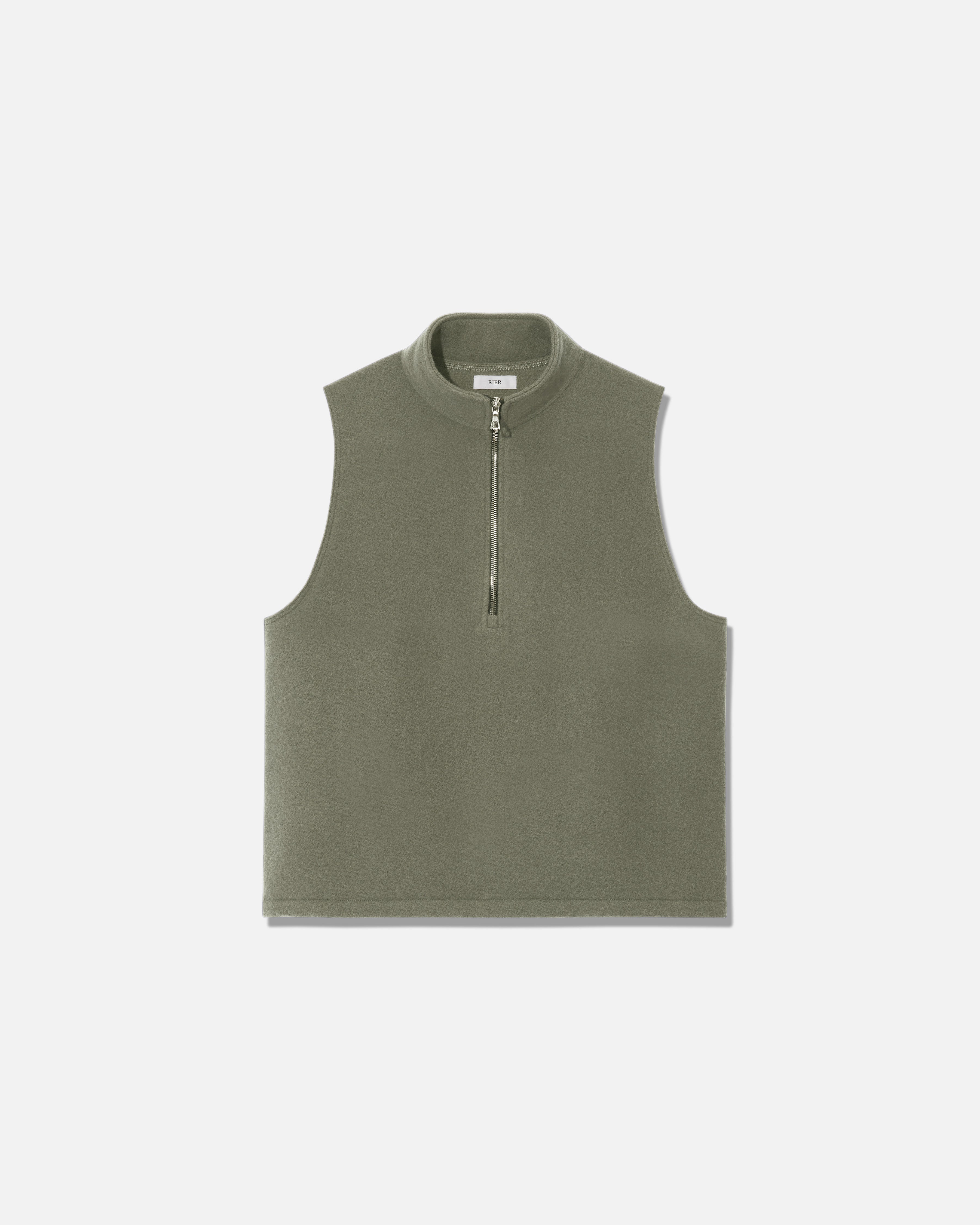 Fleece gilet city camoscio