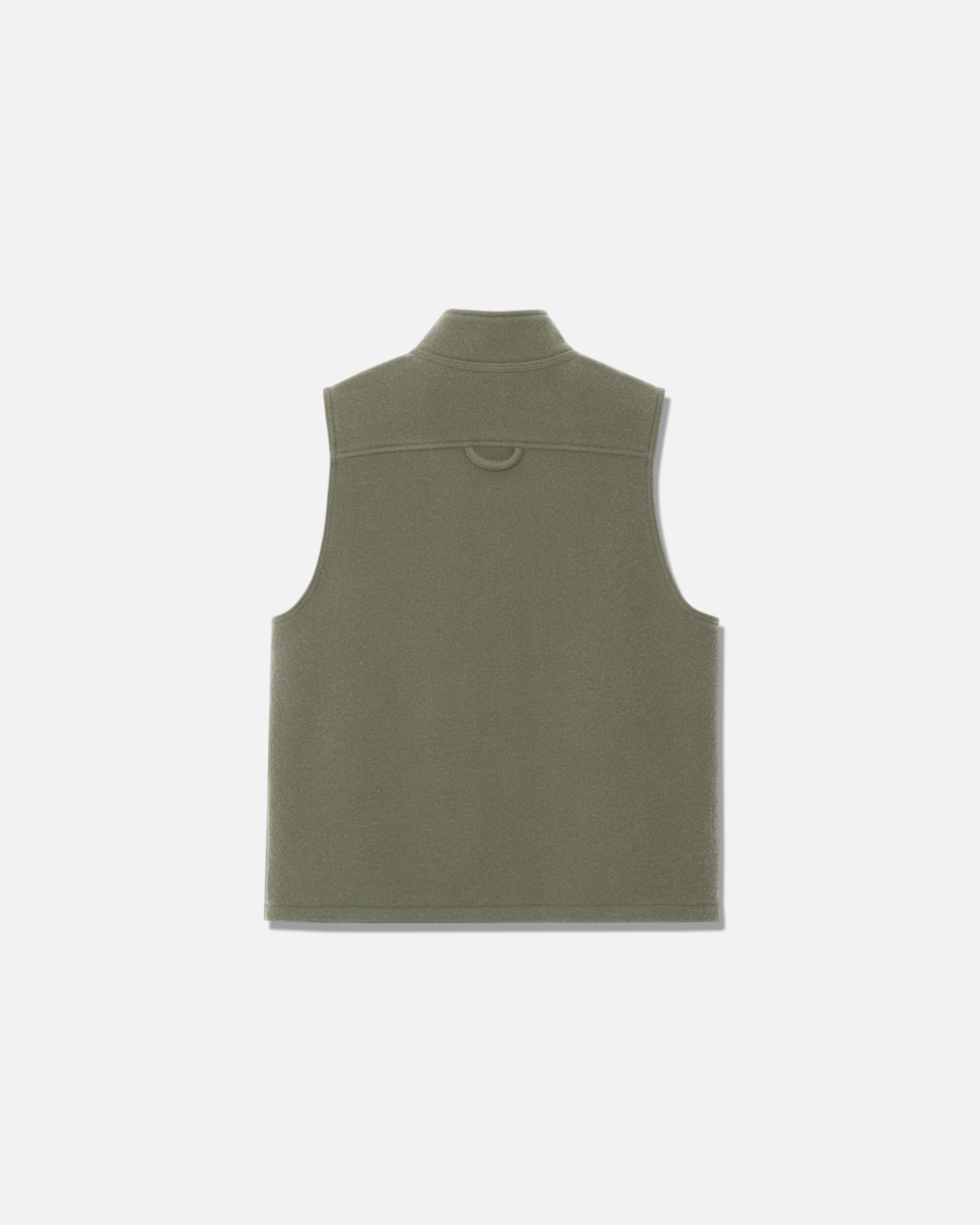 Fleece gilet city camoscio
