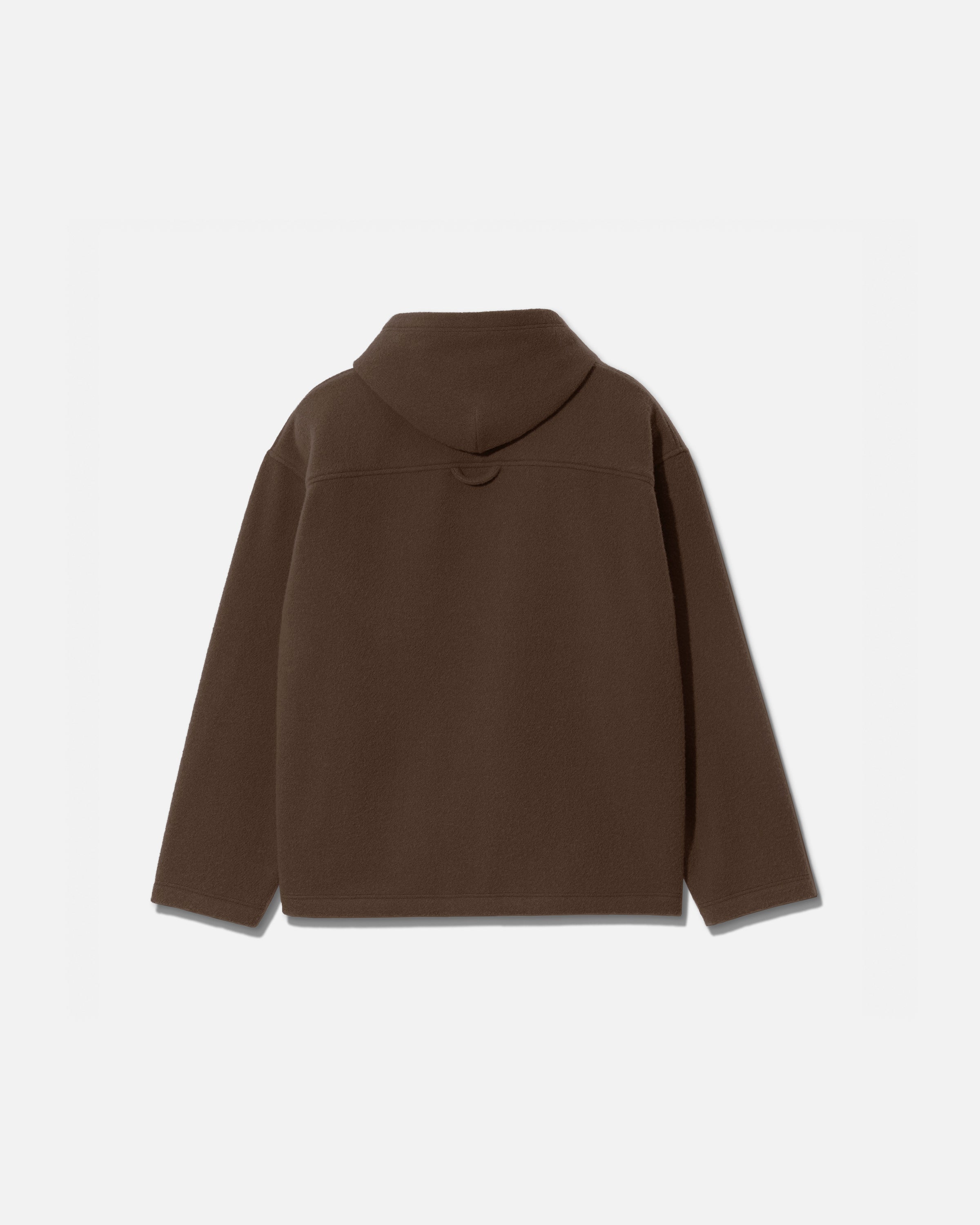 Fleece hoodie castoro