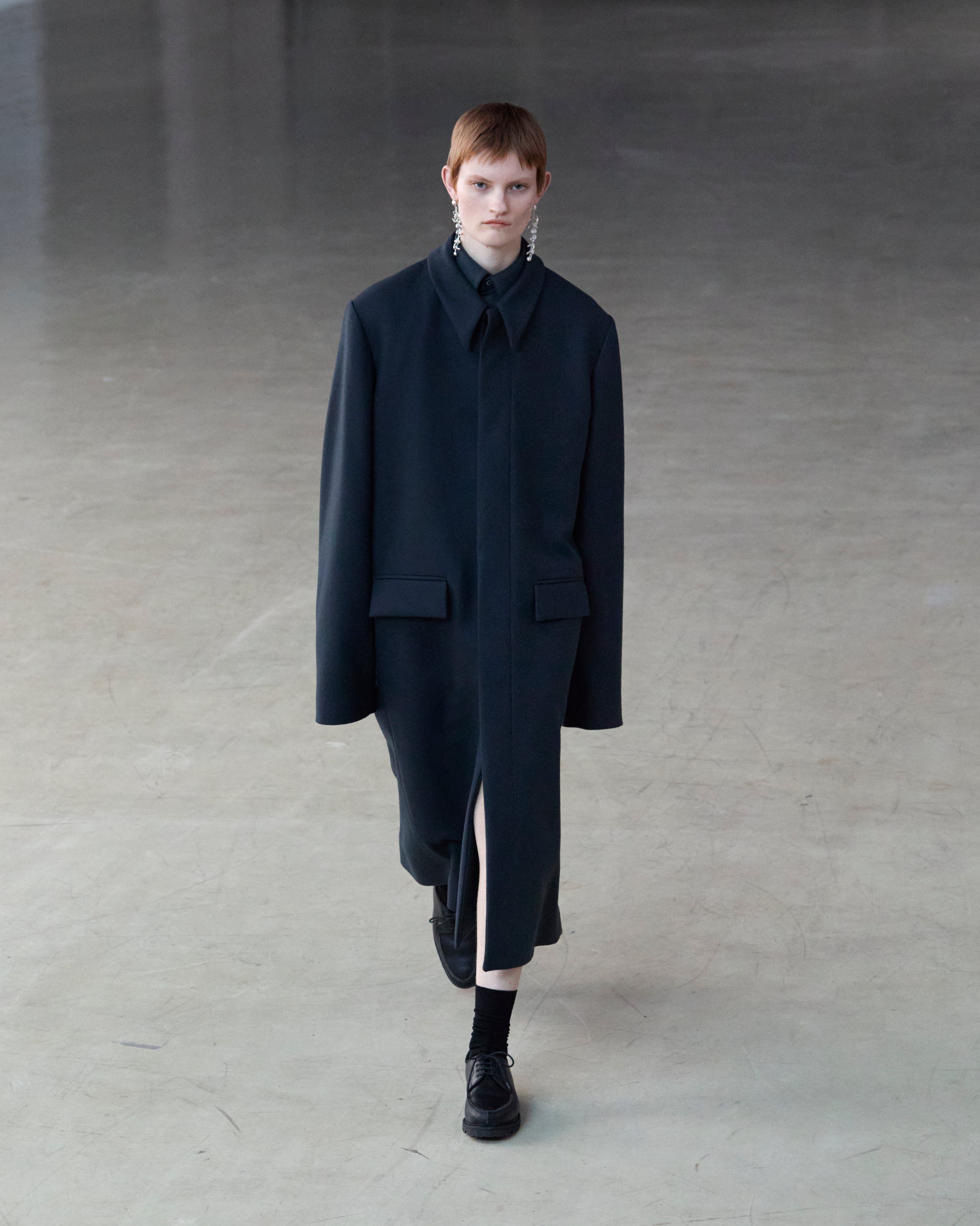 Loden coat plombe