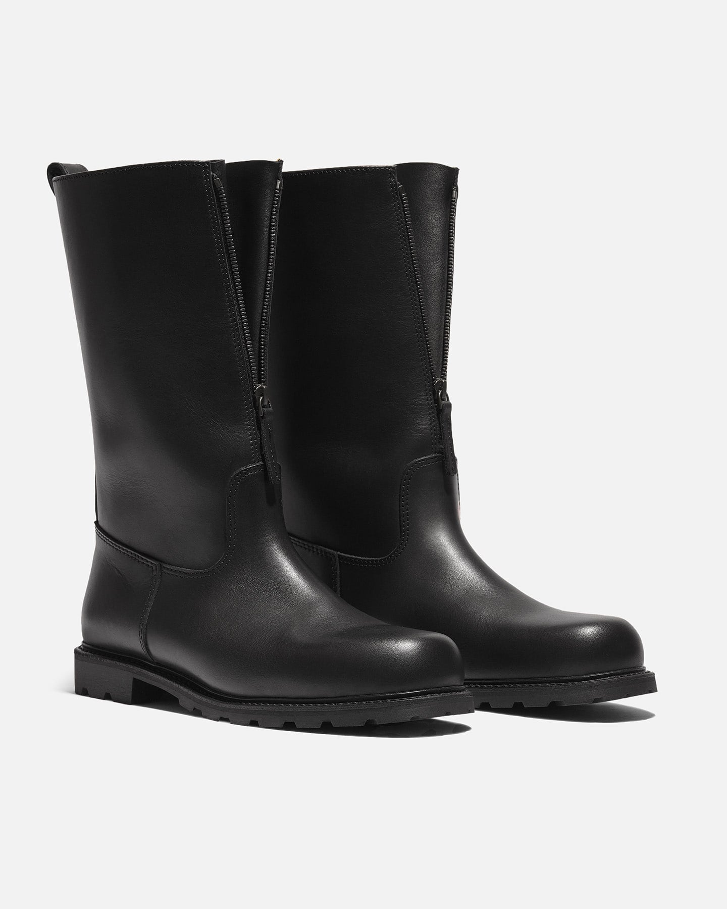 Tractor boots black