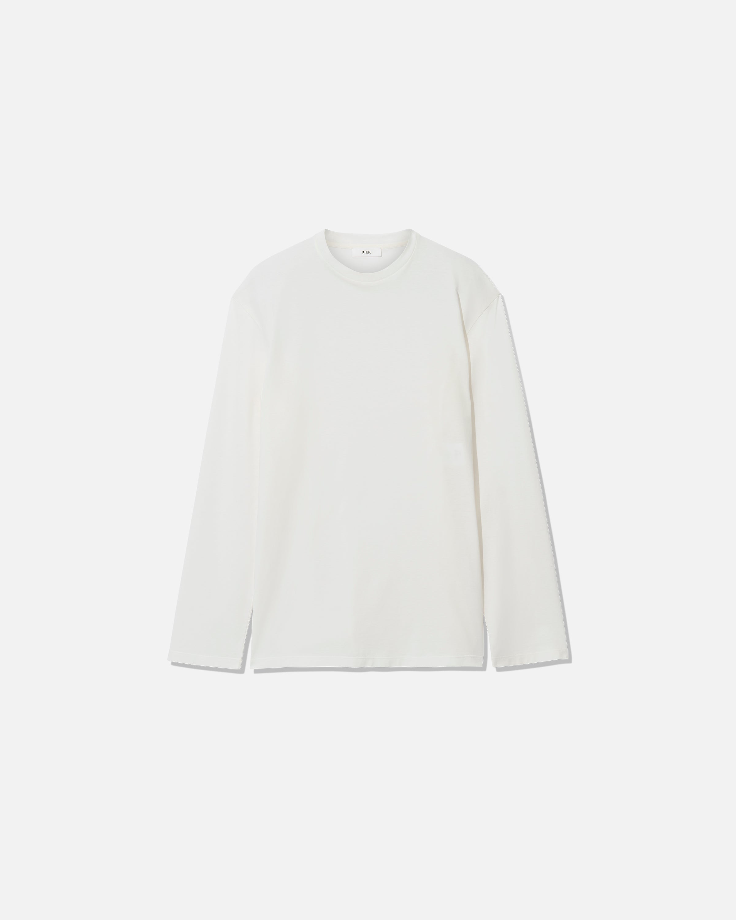 T-shirt roundneck jersey cotton natural