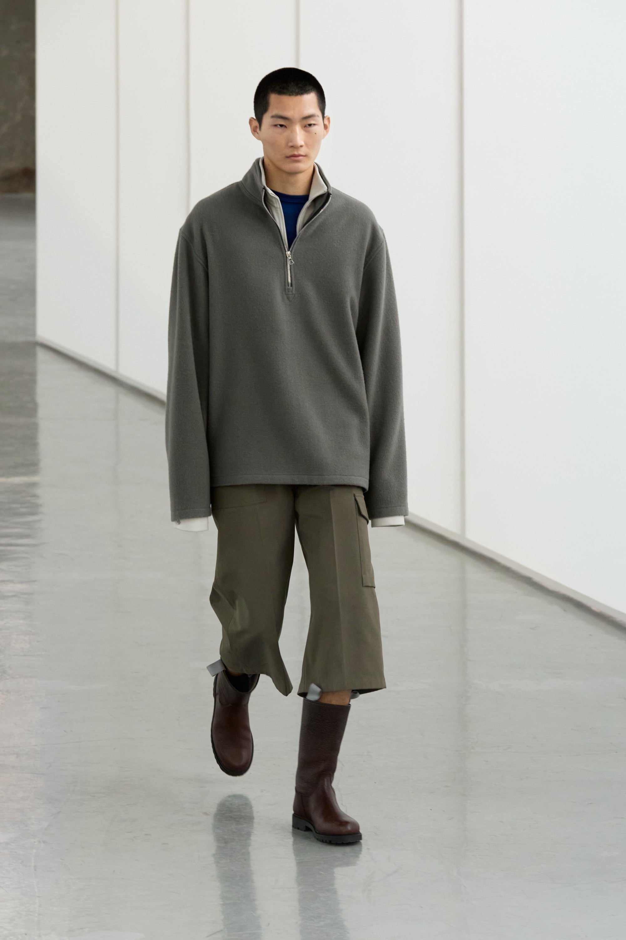 Fleece athletic zinc