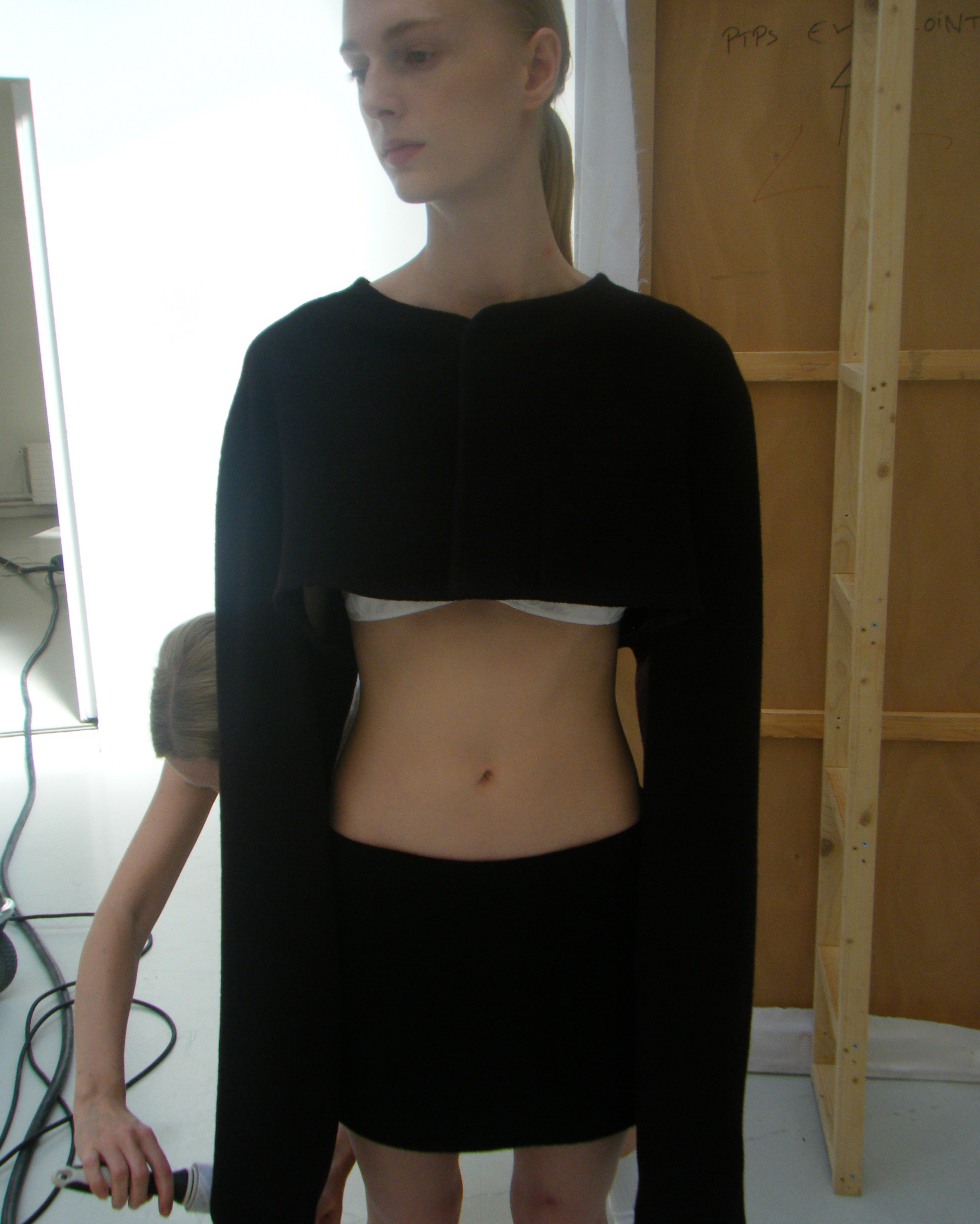 Walker light jacket crop tanin