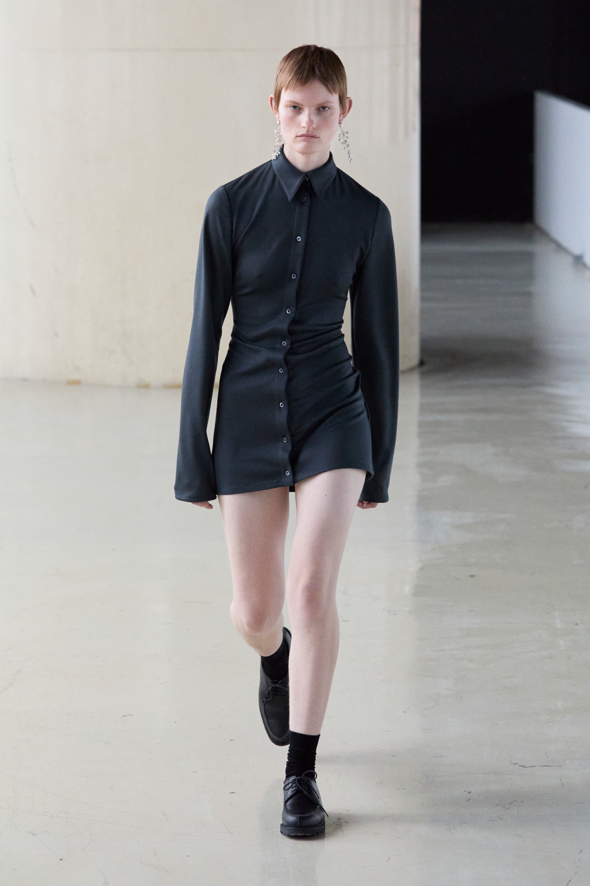 Sterling-silver earrings medium