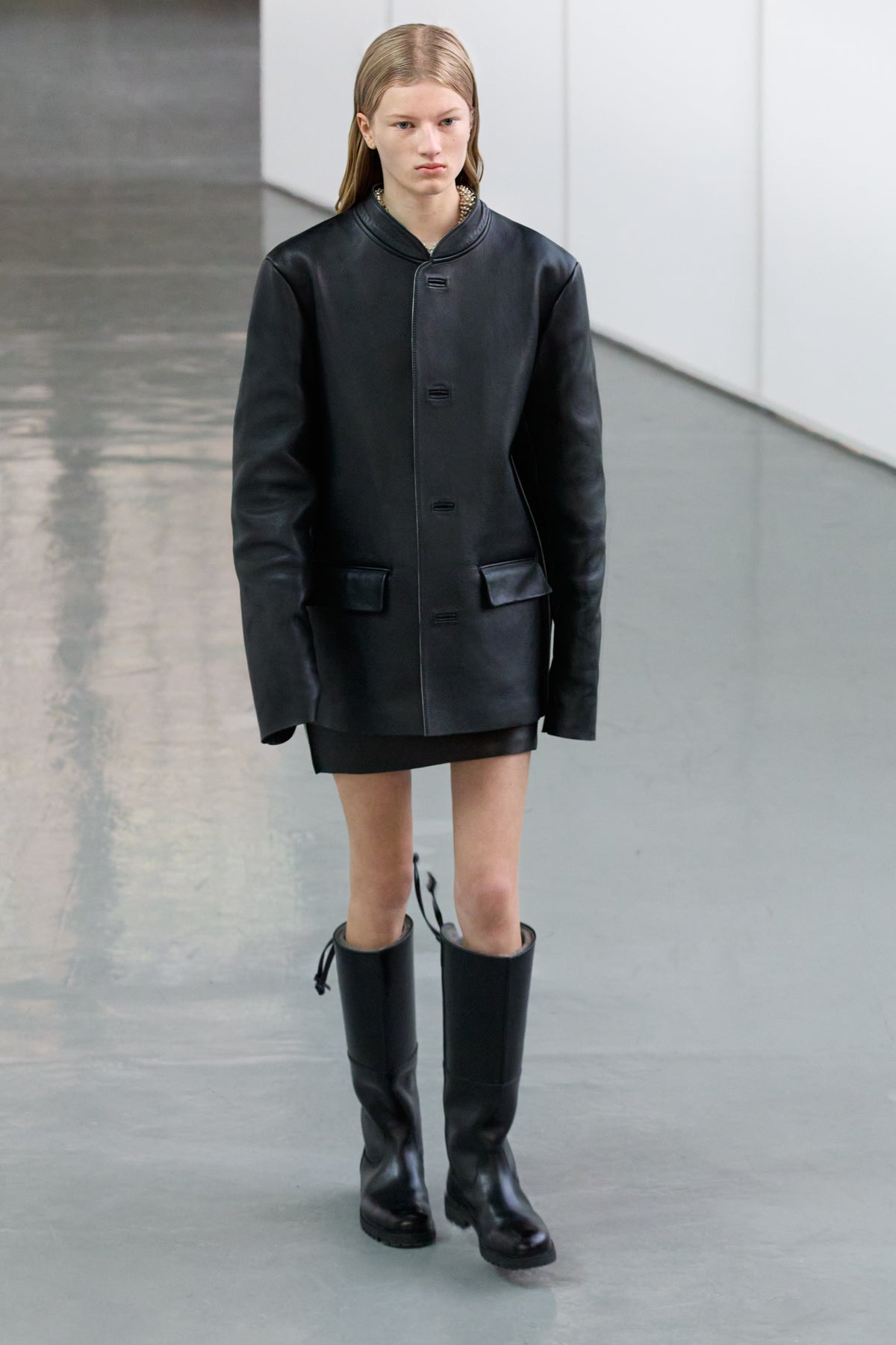 Forest boots black leather