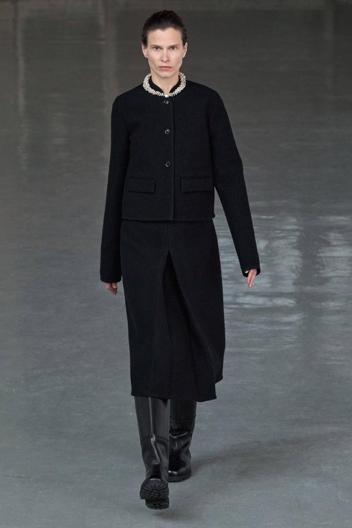 Walker jacket mini black