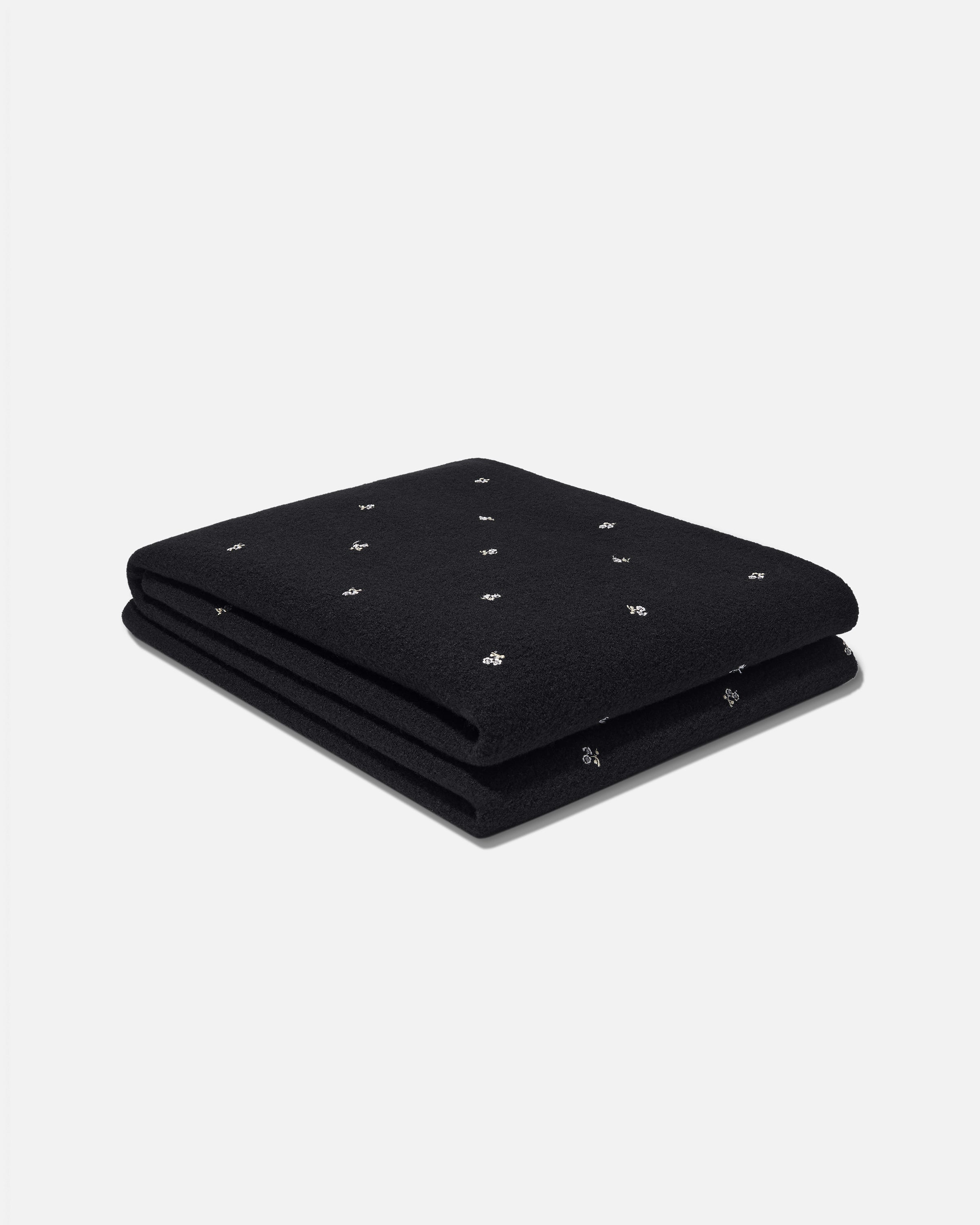 Walker blanket flowers black