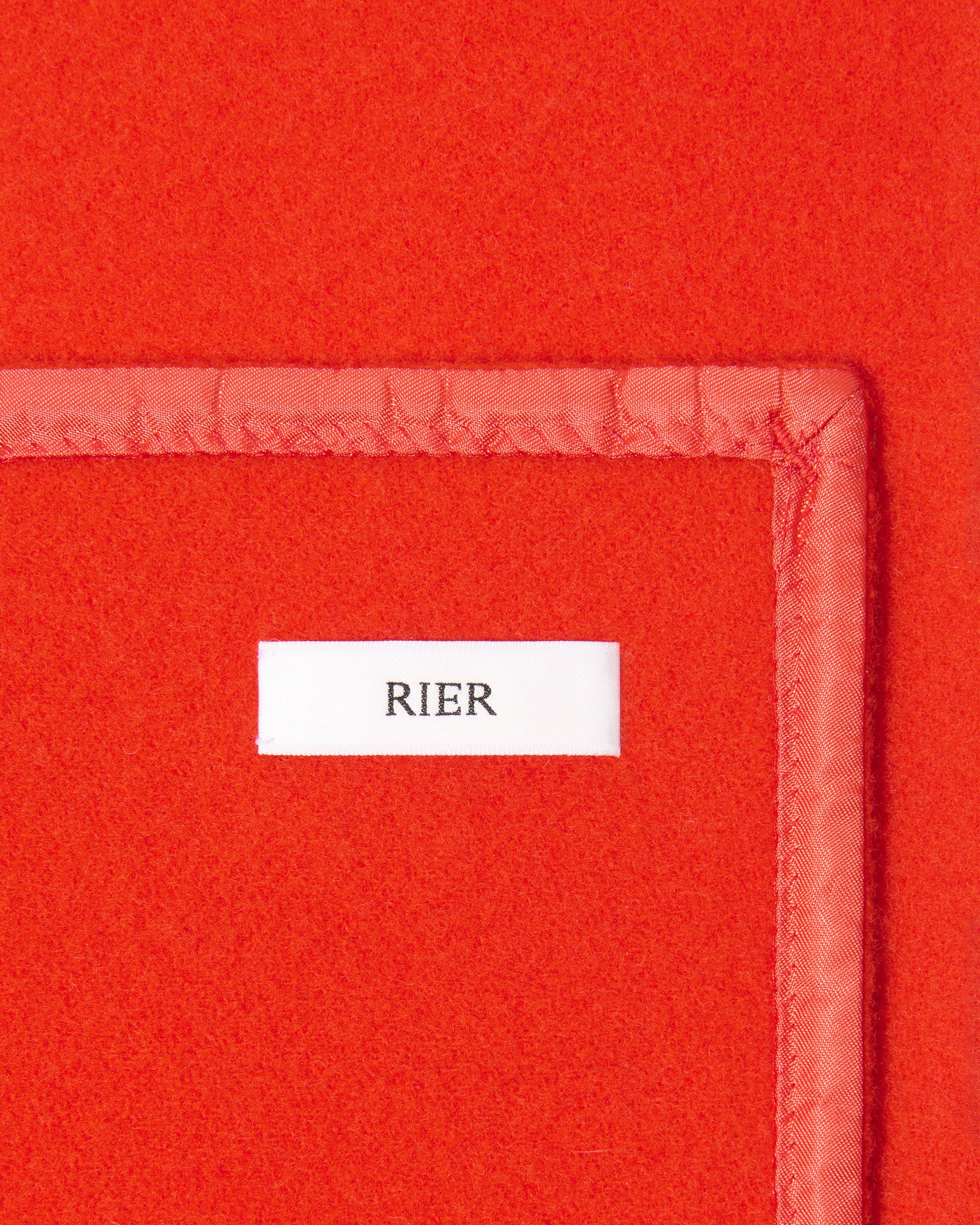 リア RIER  NATURAL FLEECE SCARF フリーススカーフ メンズ RIER | Fleece scarf orange | Made in Austria | Rier