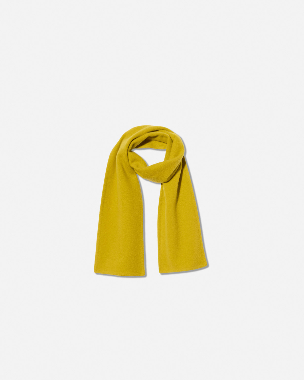 Fleece scarf wax