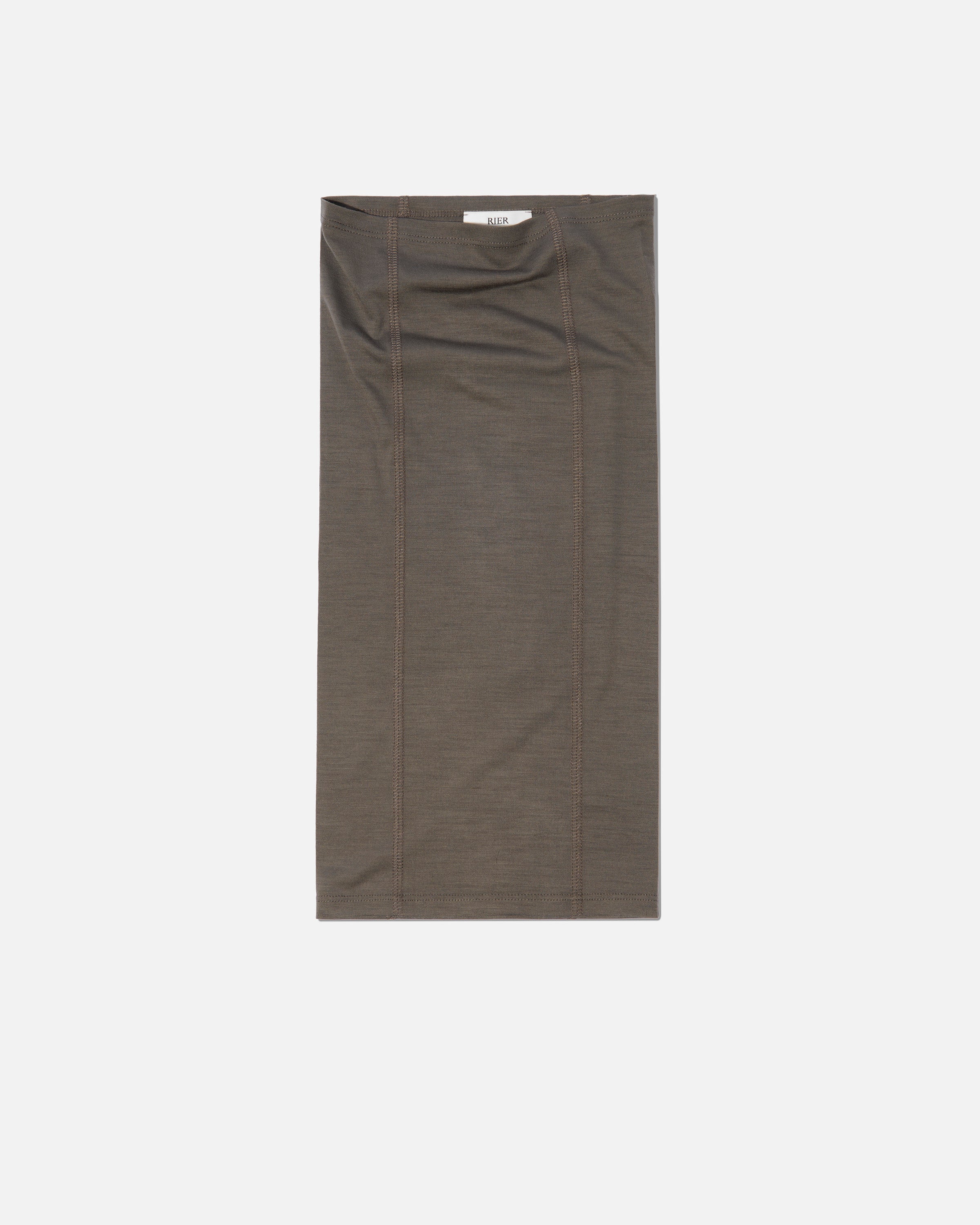 Cache-cou jersey wool camoscio