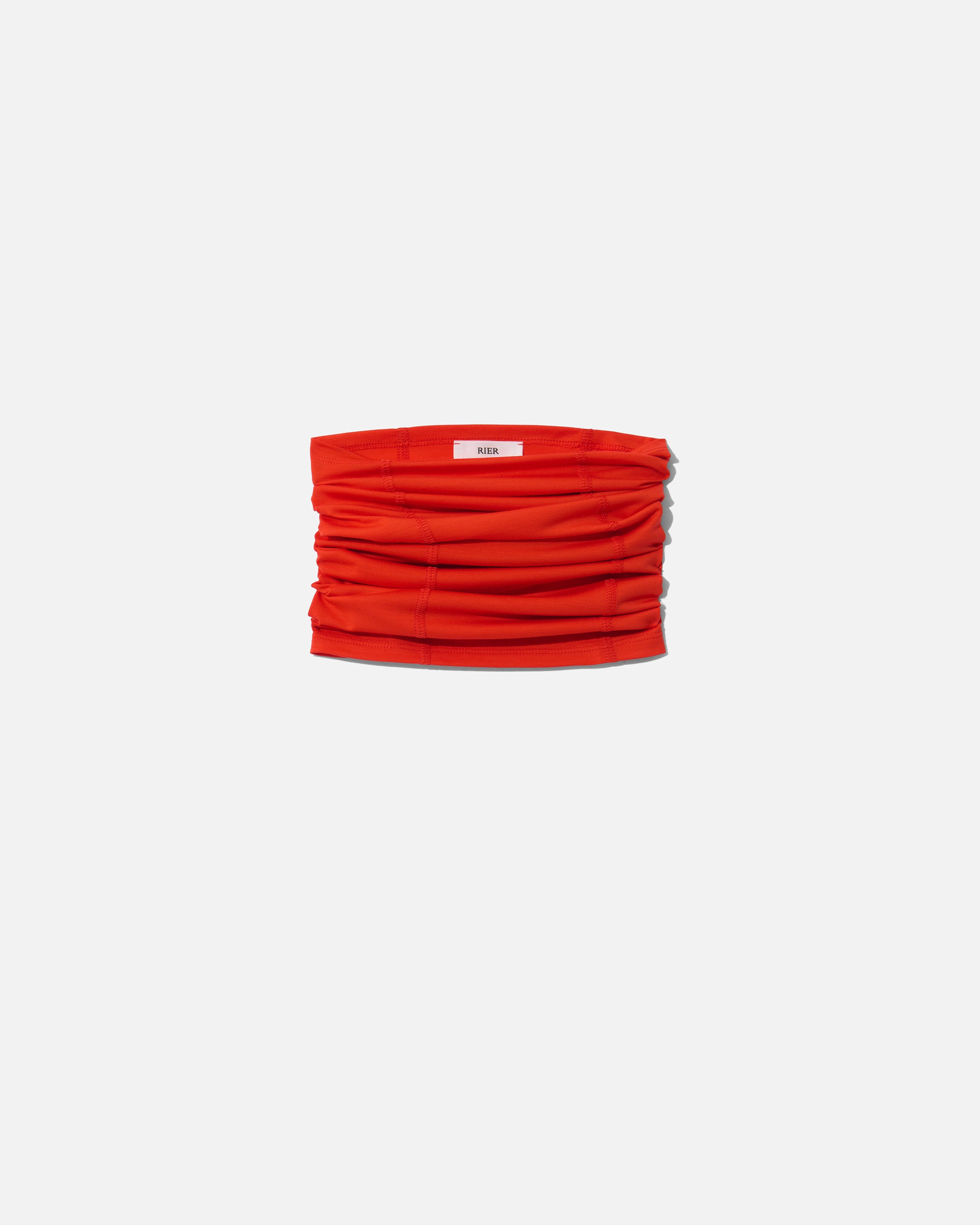 Cache-cou jersey wool orange