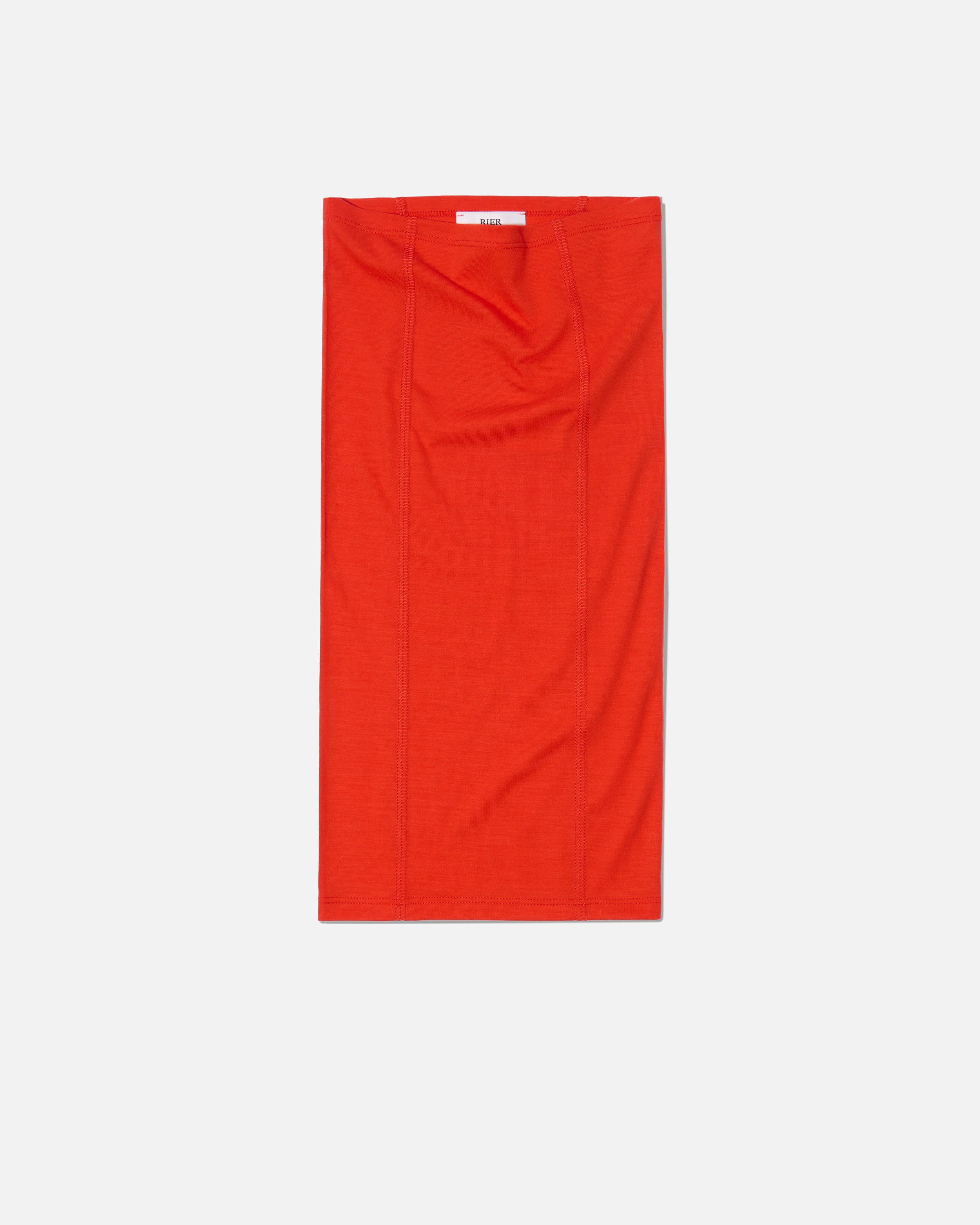 Cache-cou jersey wool orange