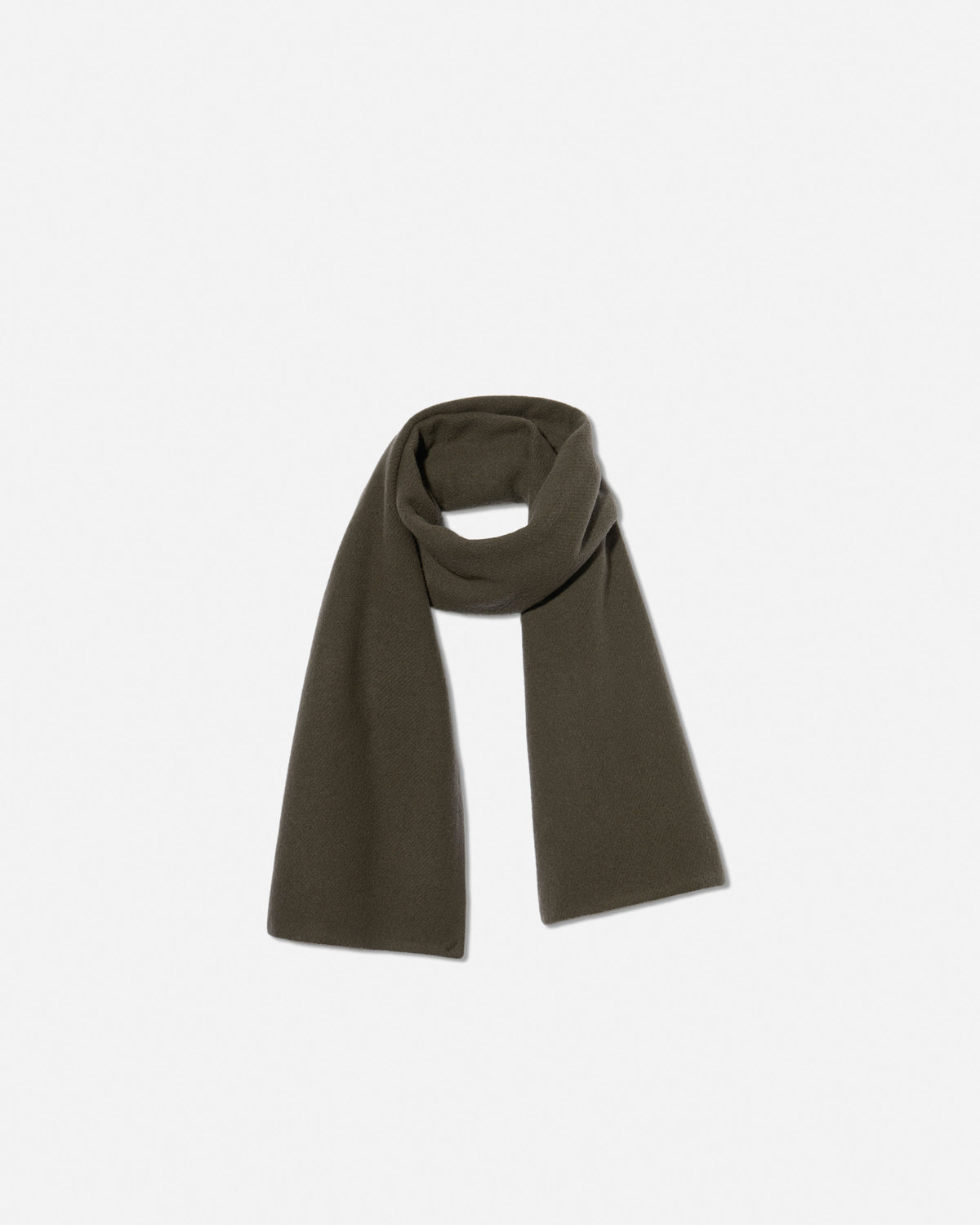 Fleece scarf big taupe