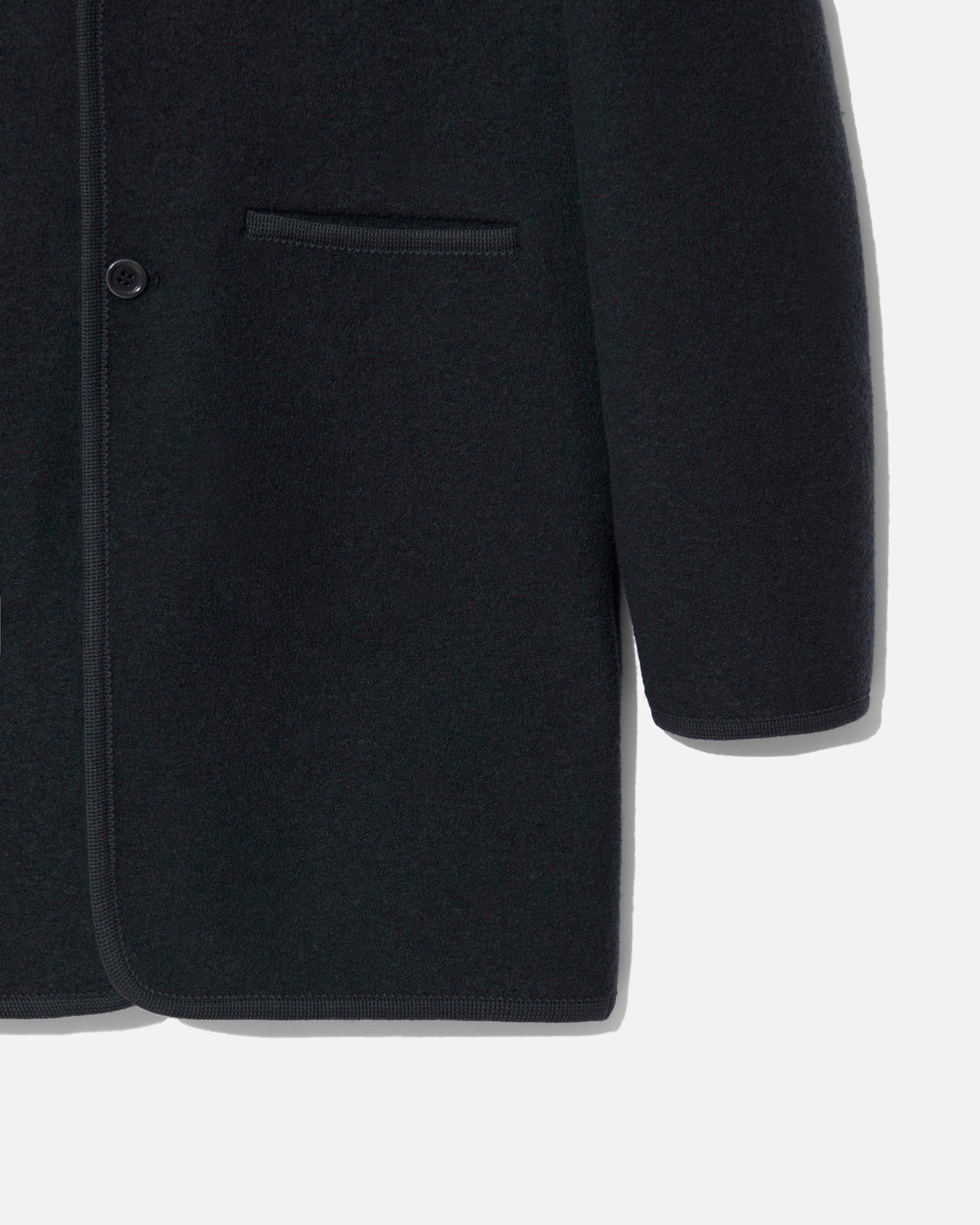 RIER | Walker coat boxy plombe | 100% natural wool | made in