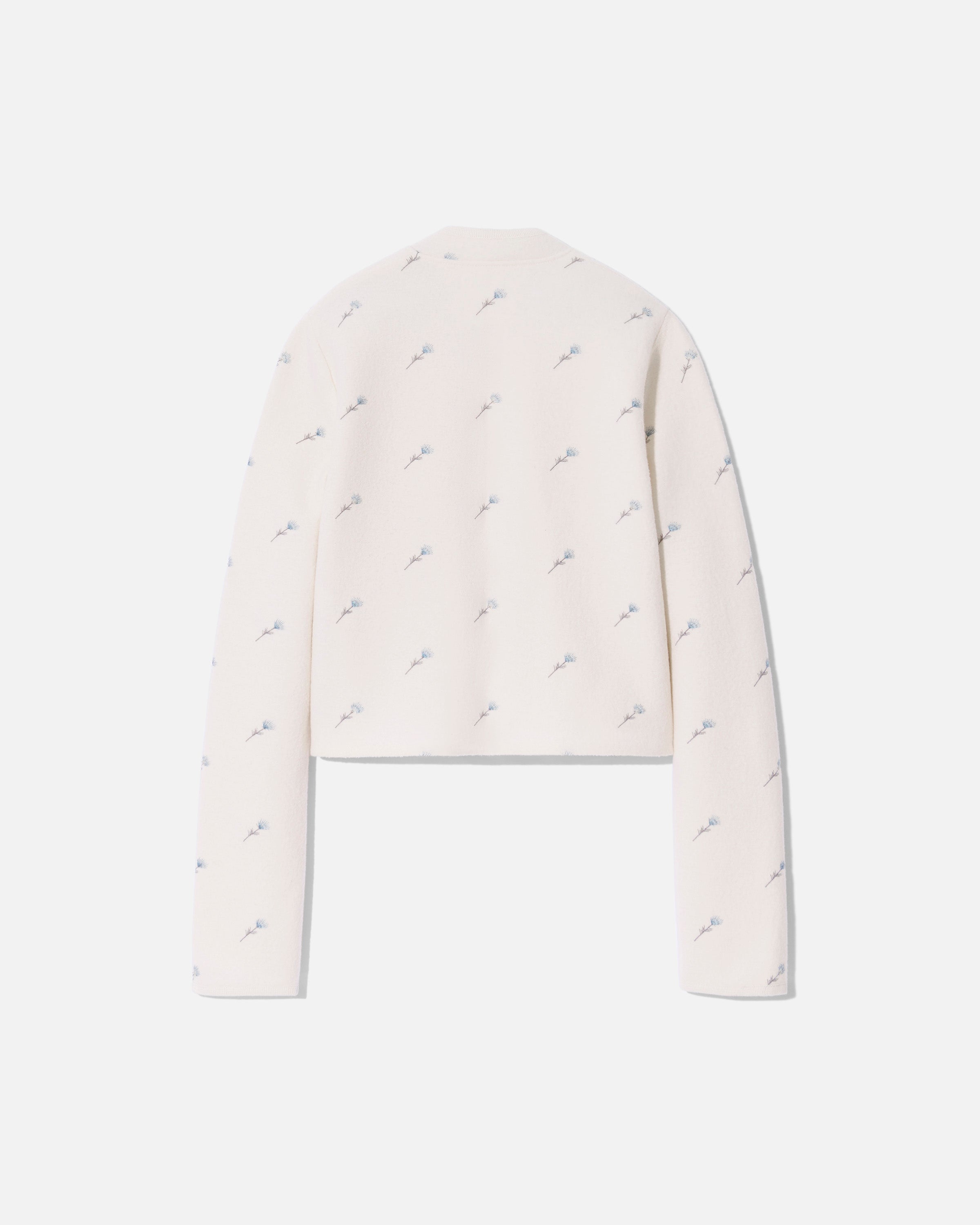 Walker light jacket city crop thistle white