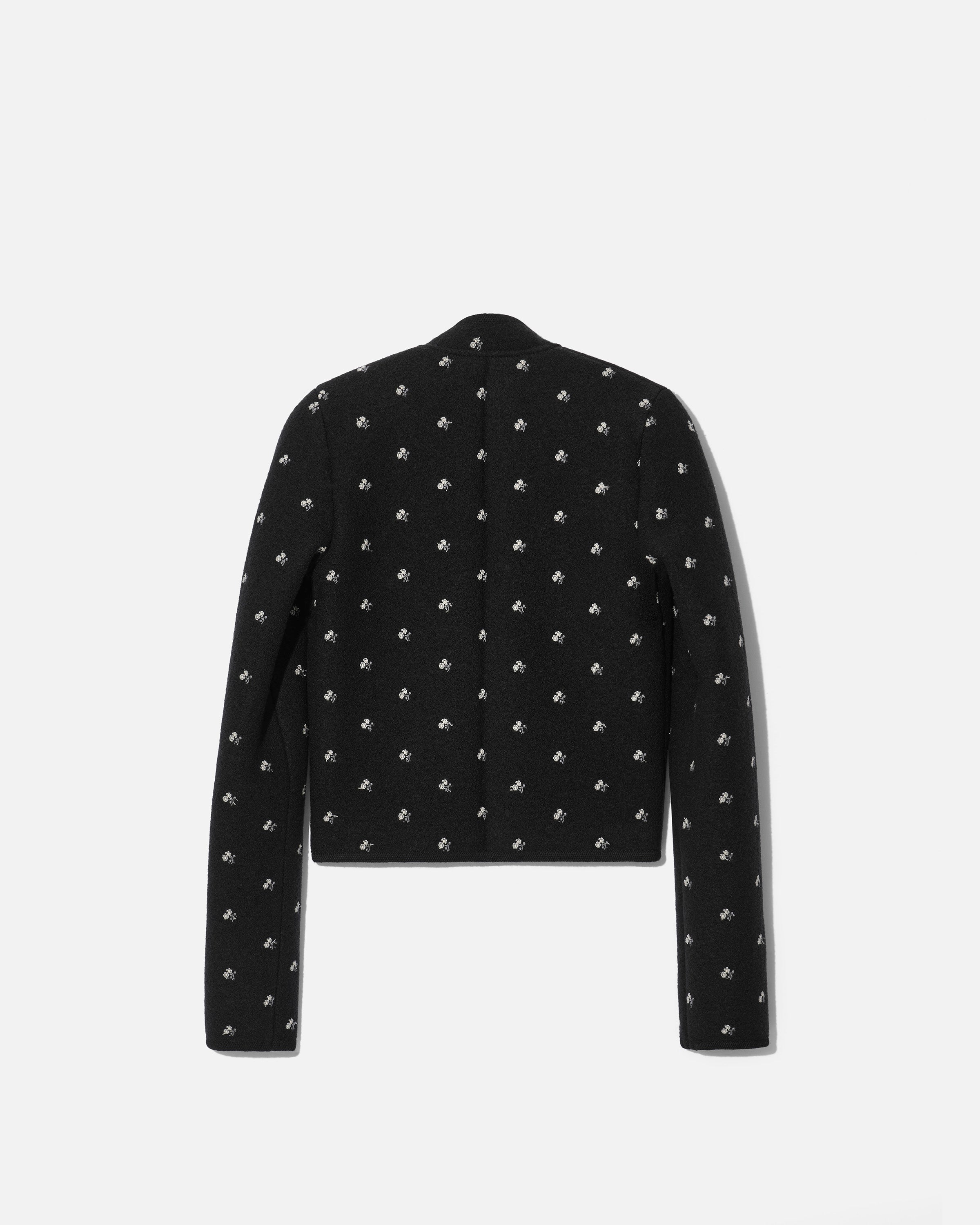 Walker jacket athletic women flowers black