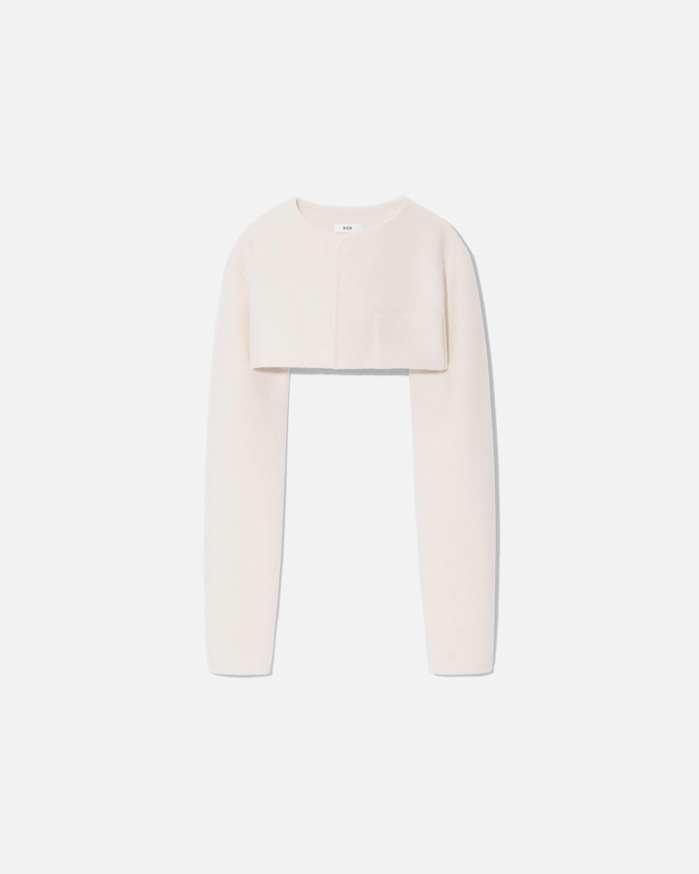 Walker light jacket crop white