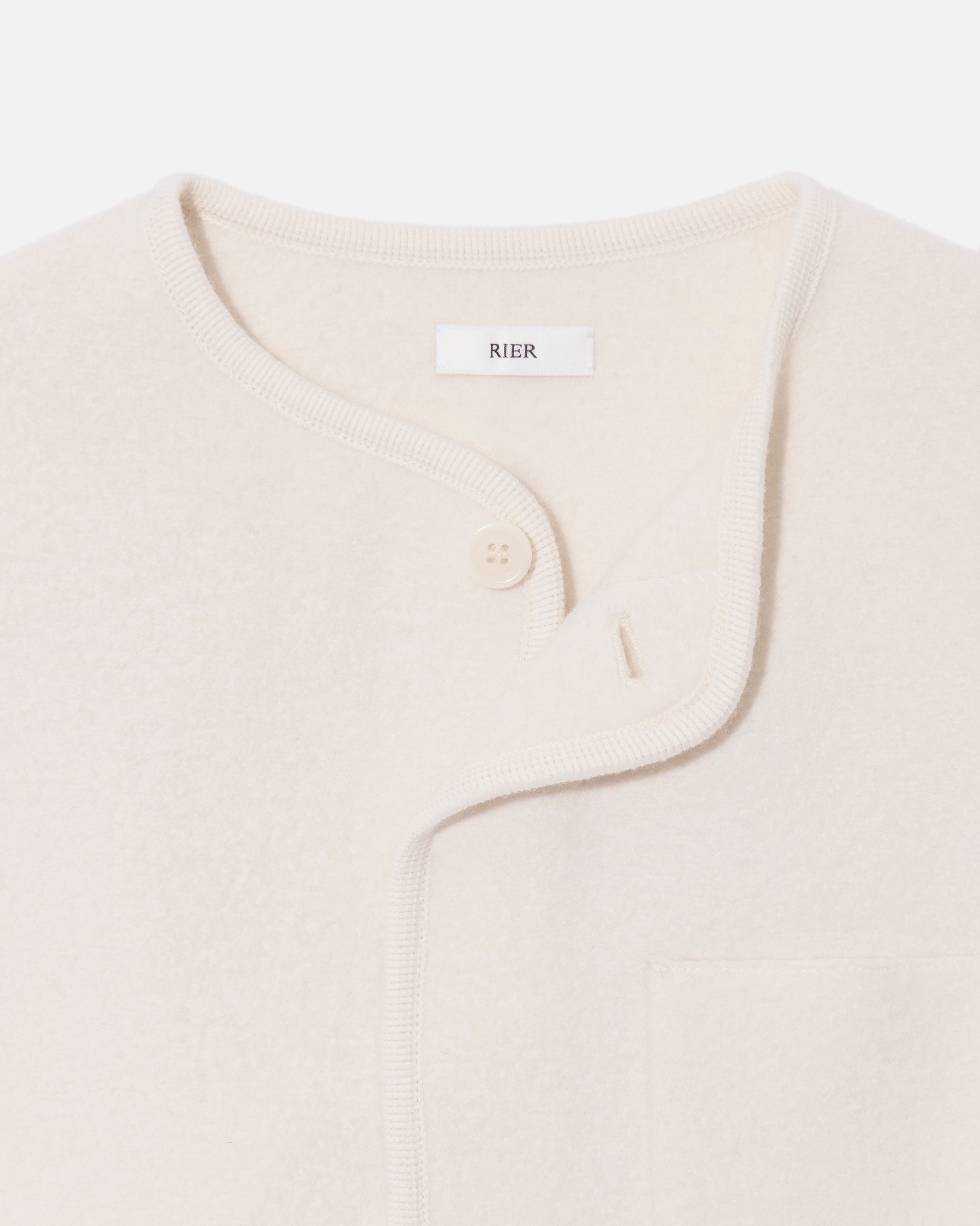 Walker light jacket crop white