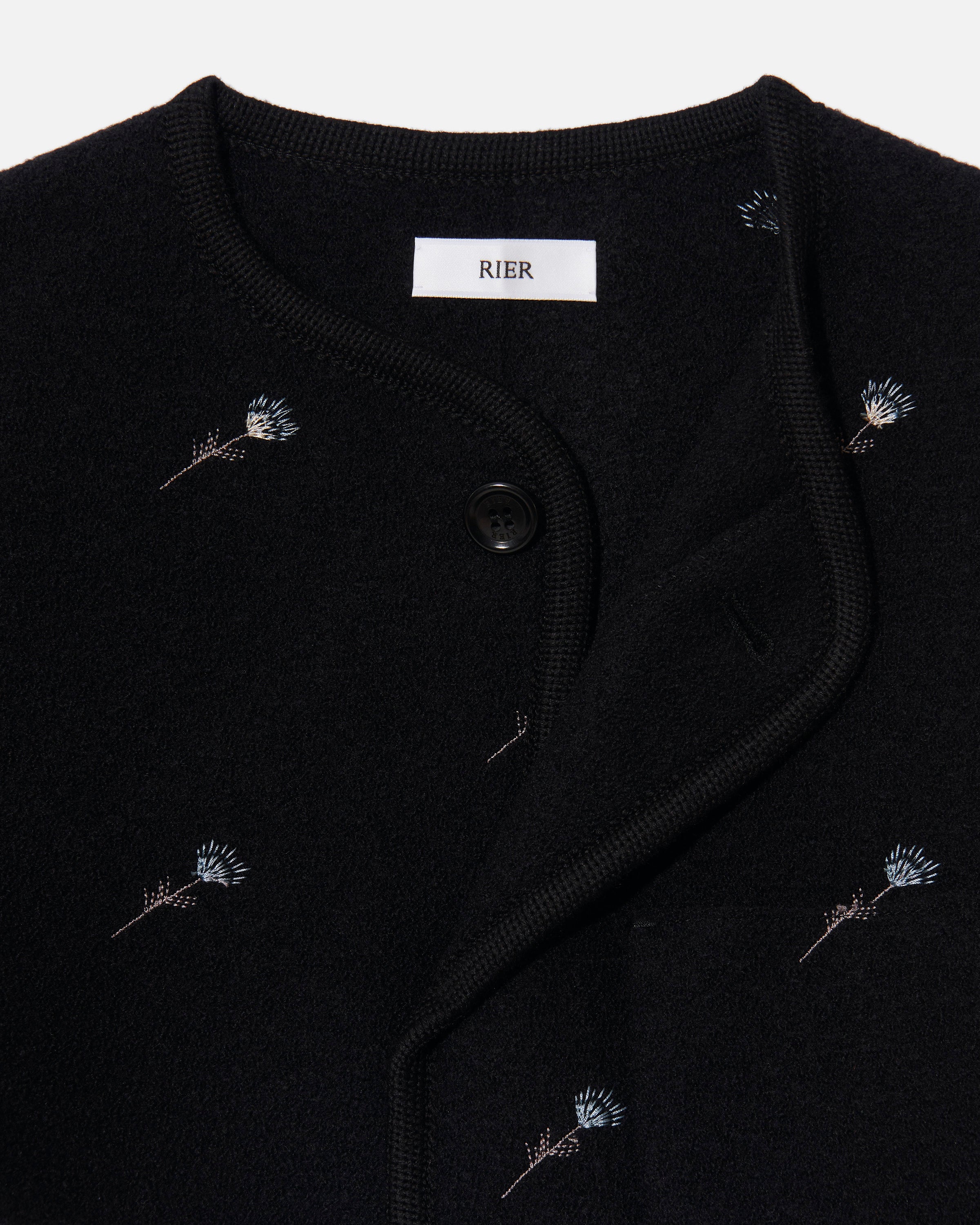 Walker light jacket crop thistle black