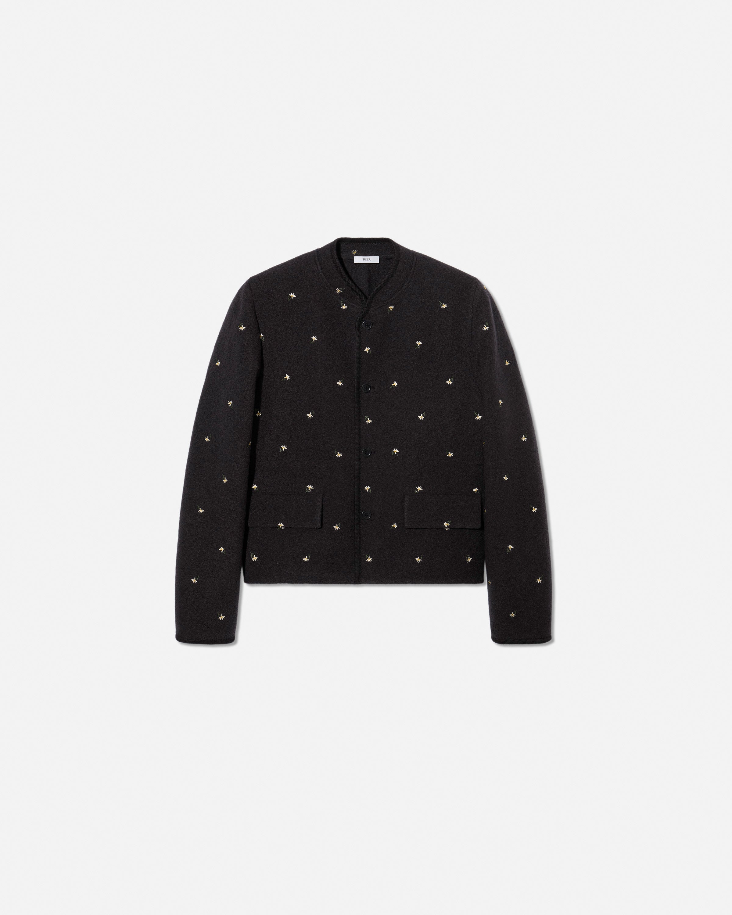 RIER, product: Walker jacket city crop krokus charbon (fig. 1)
