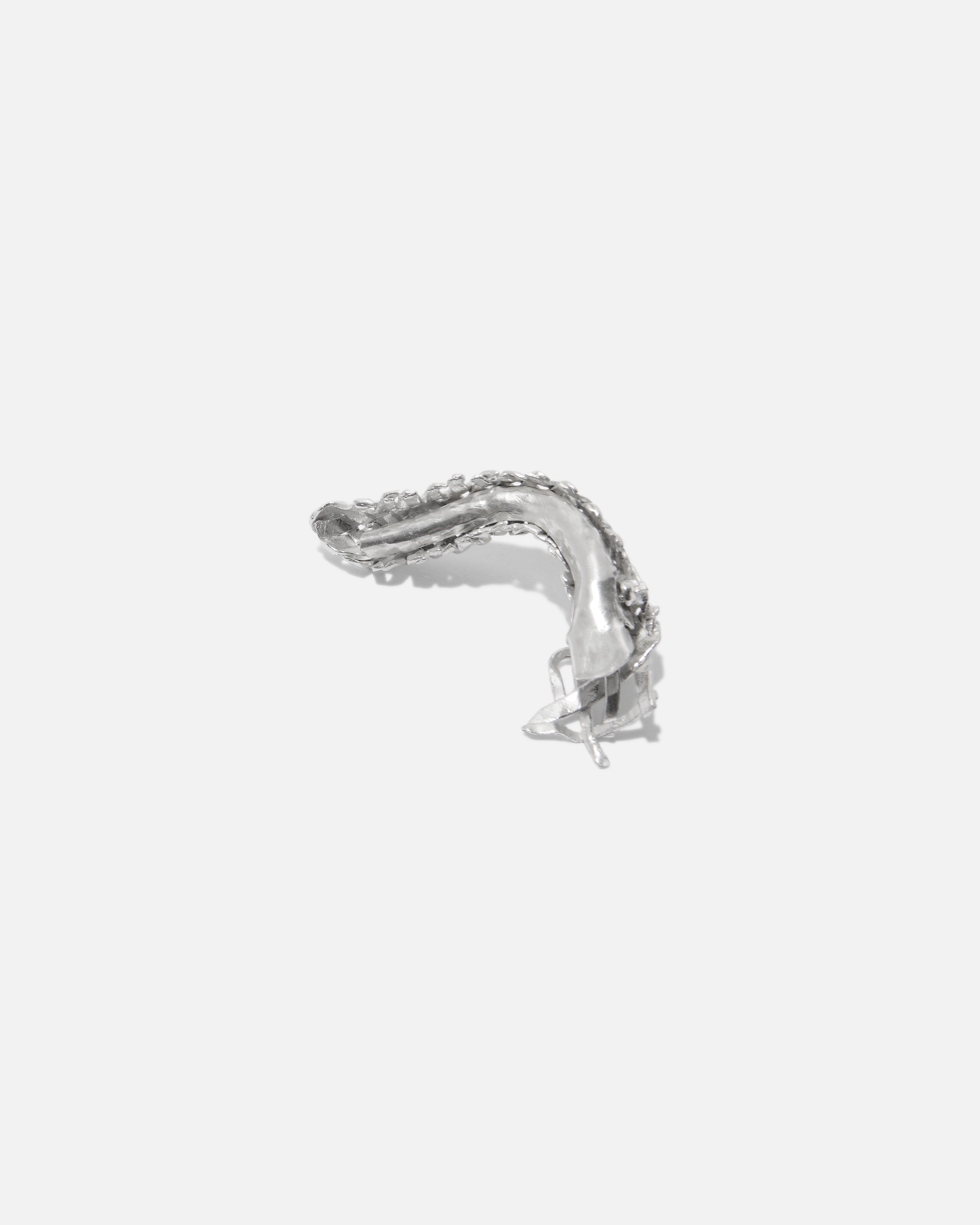 Sterling-silver hair clip small