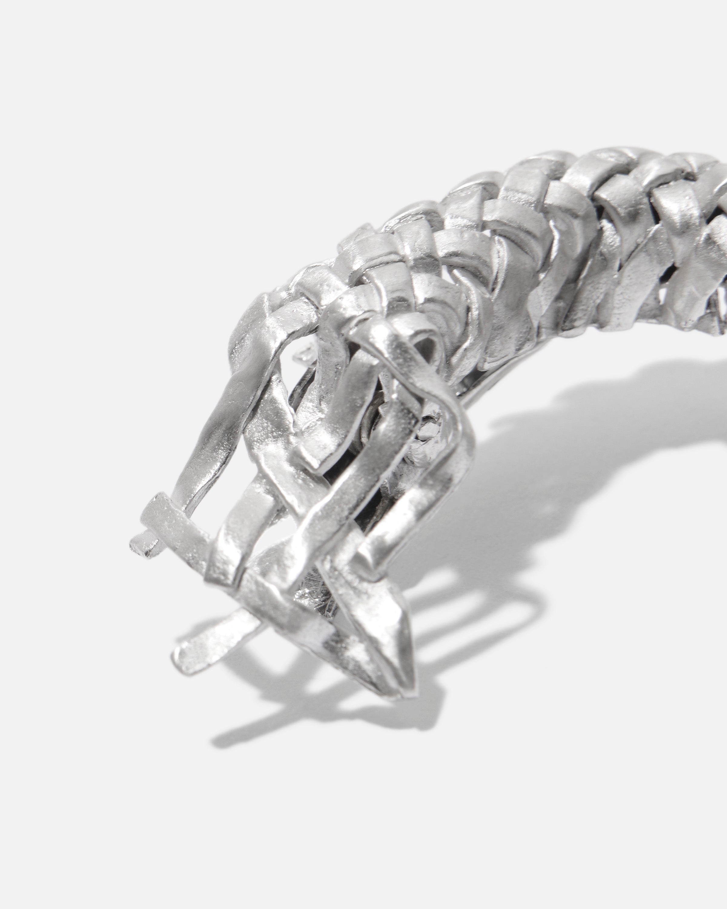 Sterling-silver hair clip small