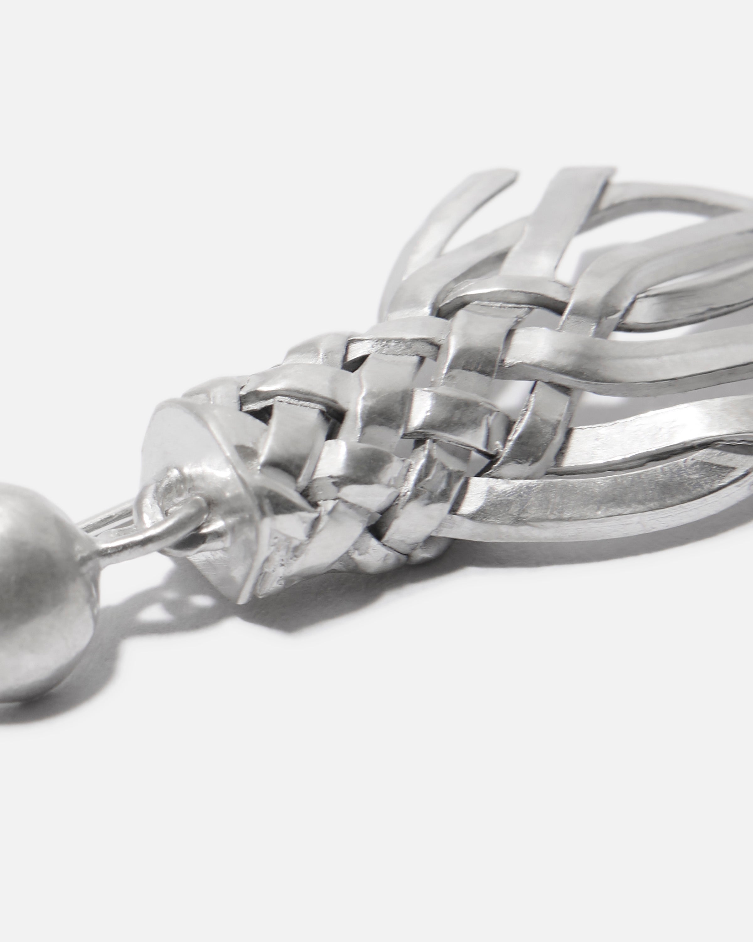 Sterling-silver earrings