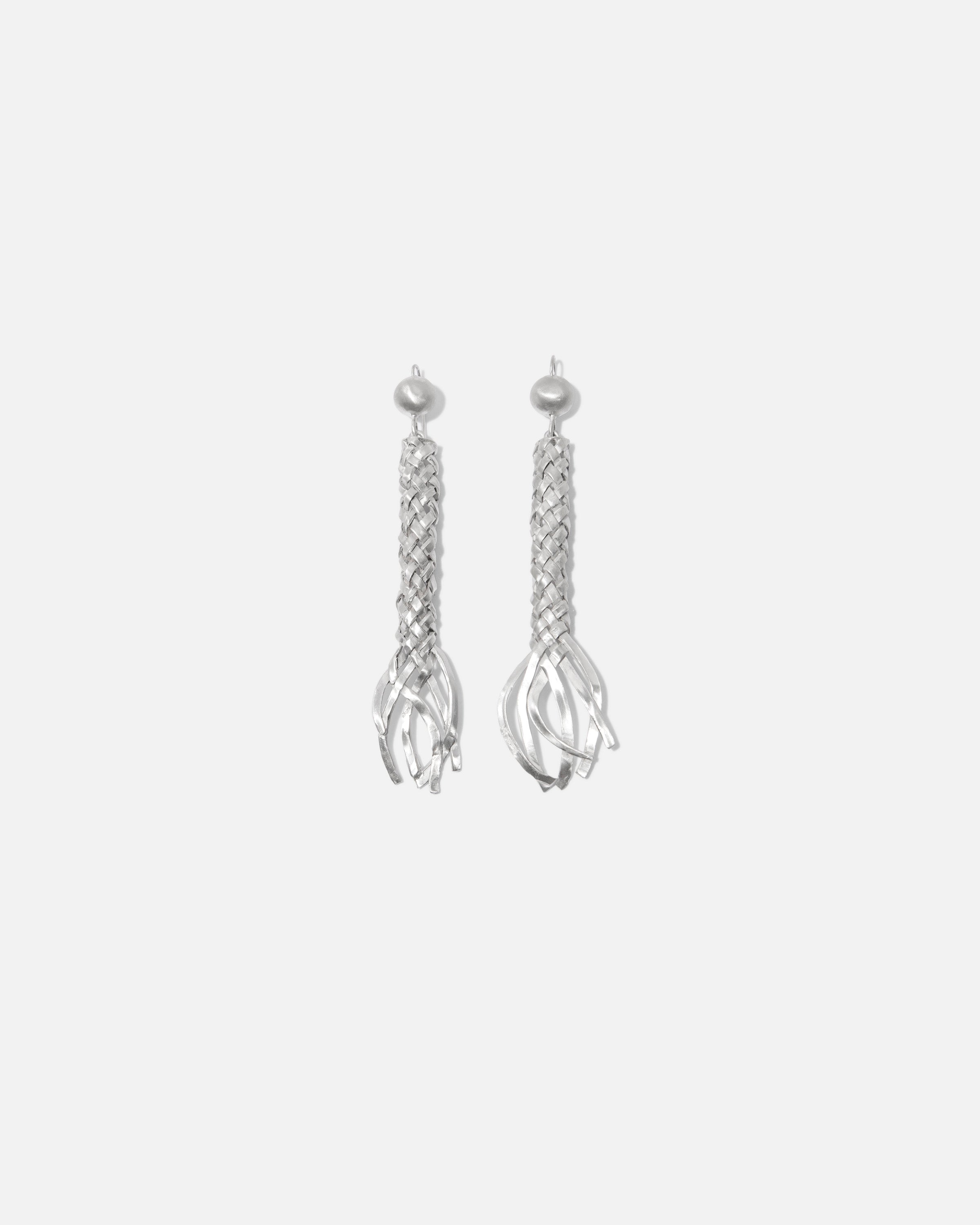 Sterling-silver earrings big
