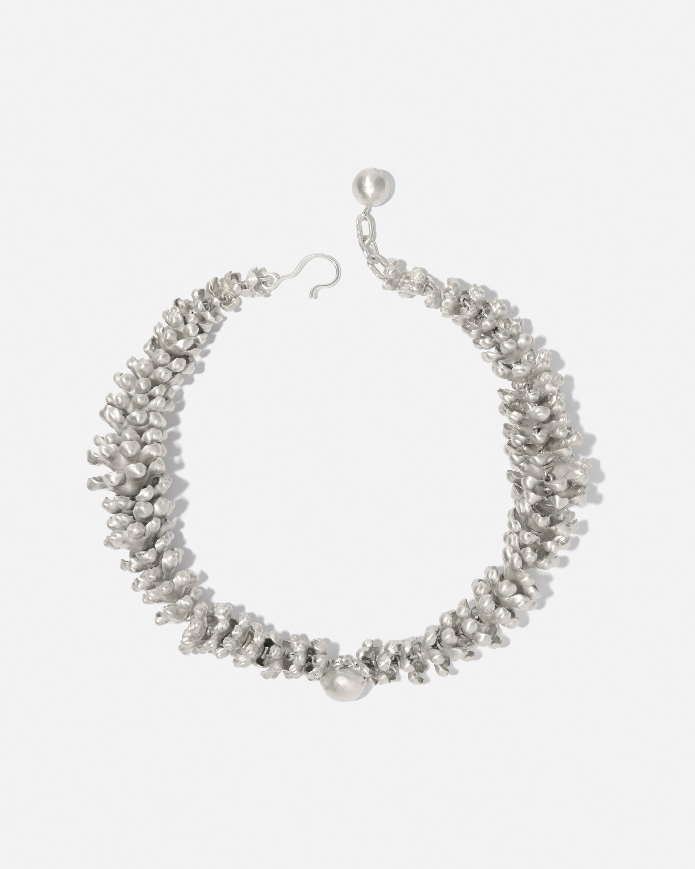 RIER, product: Sterling-silver necklace pinecone (fig. 1)
