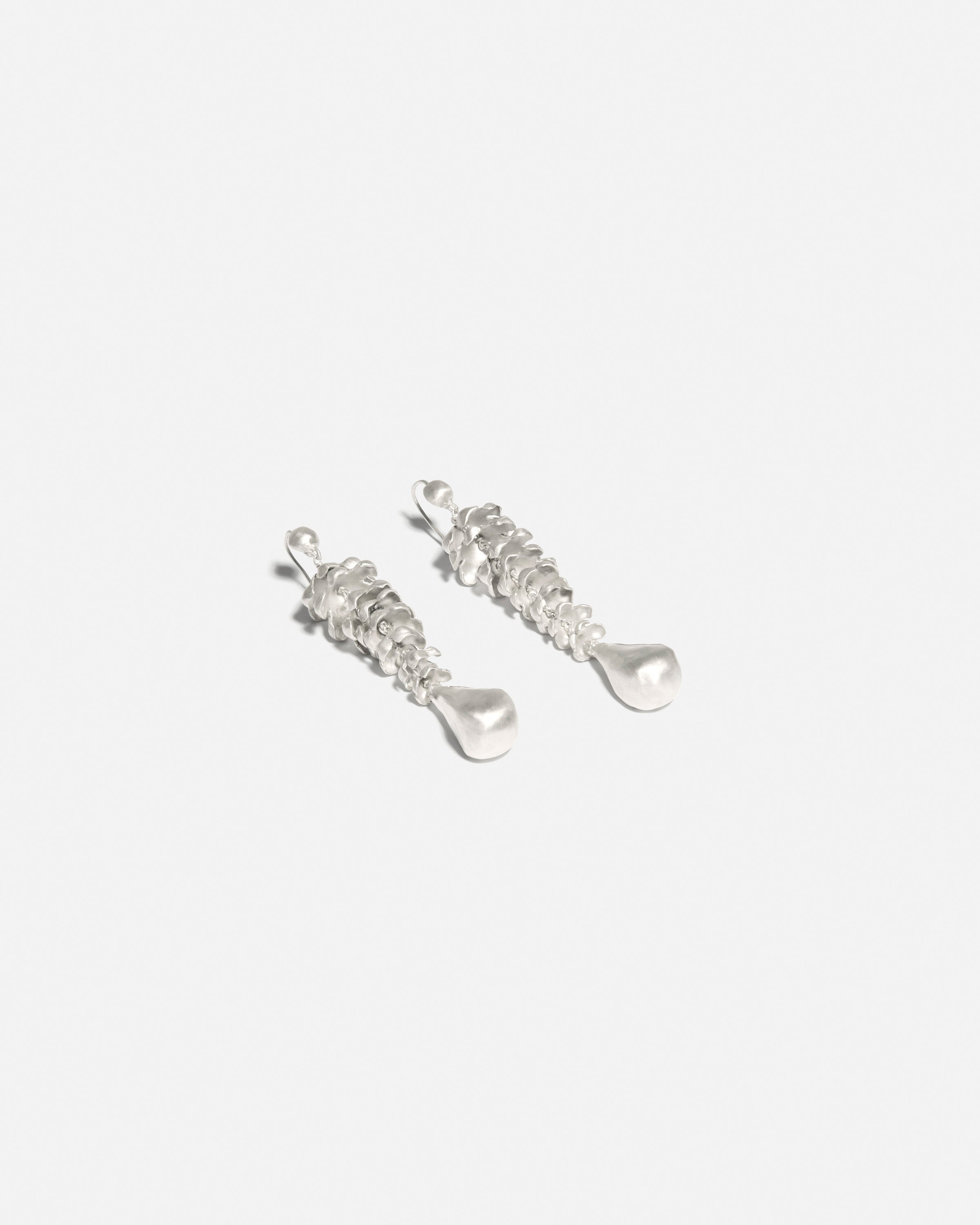 RIER, product: Sterling-silver earrings medium pinecone (fig. 2)
