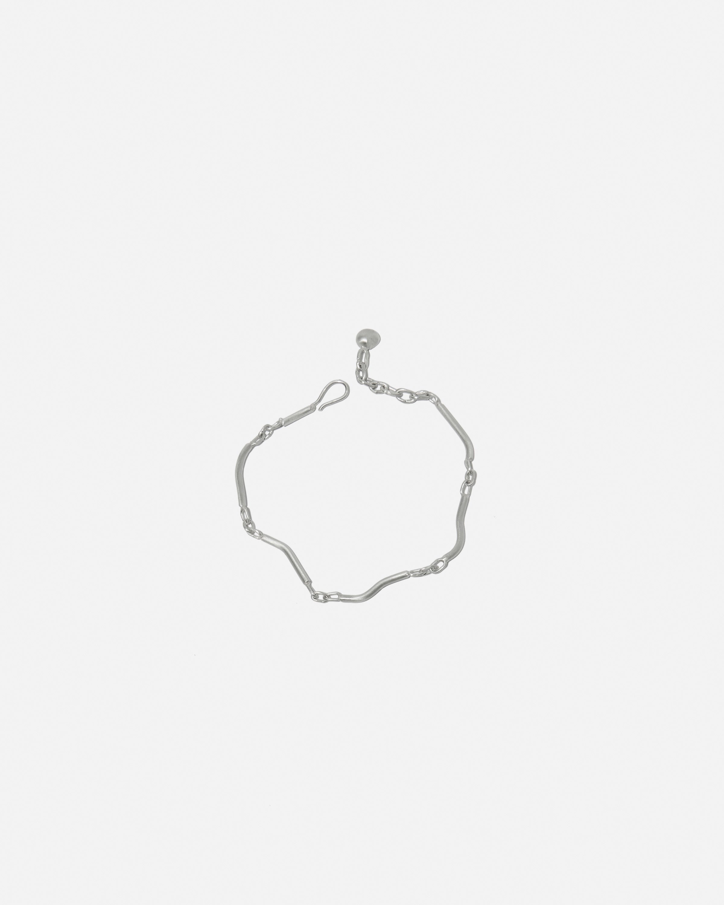 Sterling-silver bracelet brittle twigs