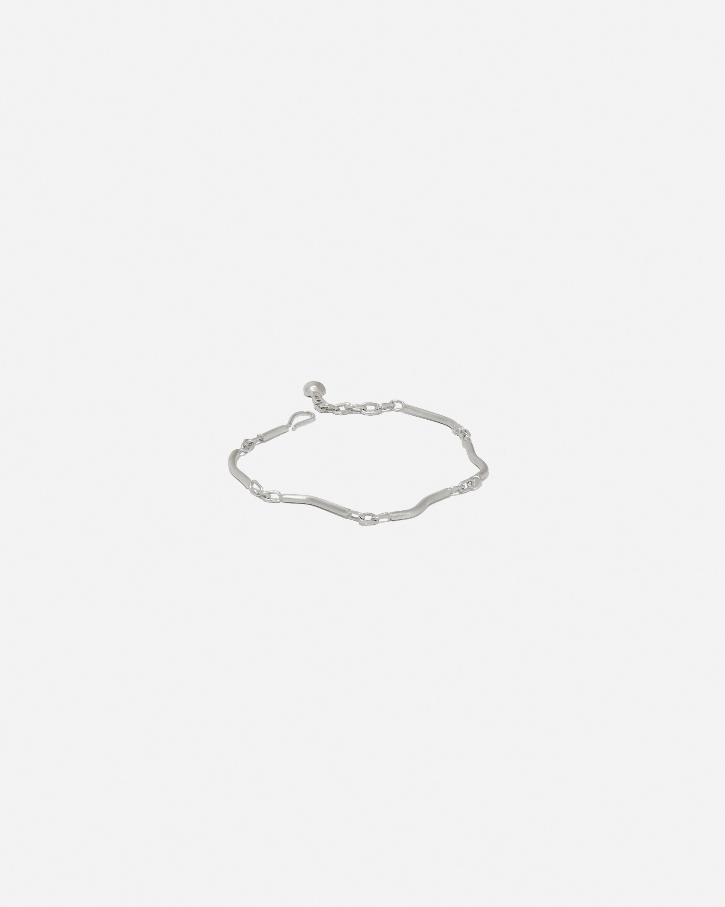 Sterling-silver bracelet brittle twigs