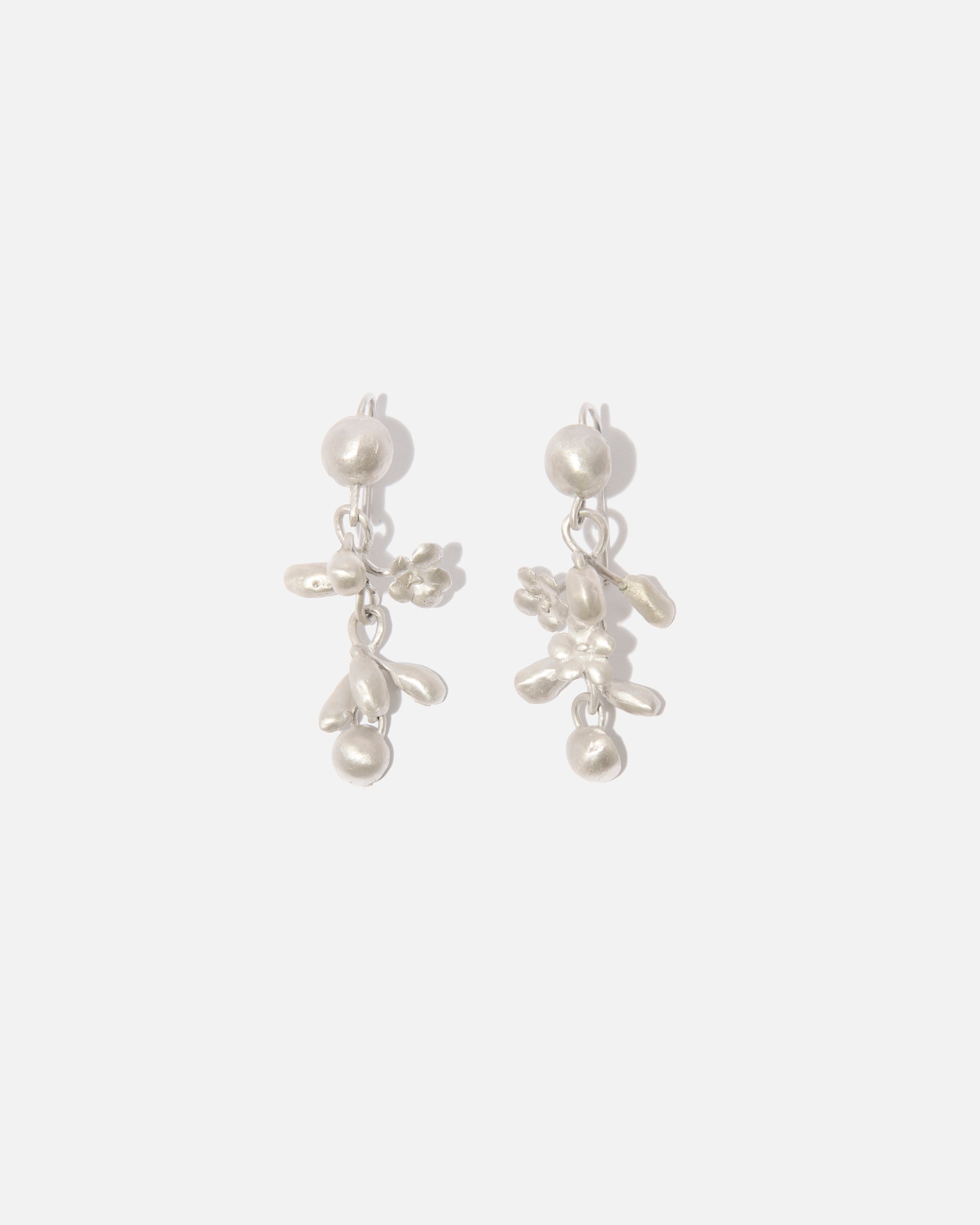 Sterling-silver earrings mini