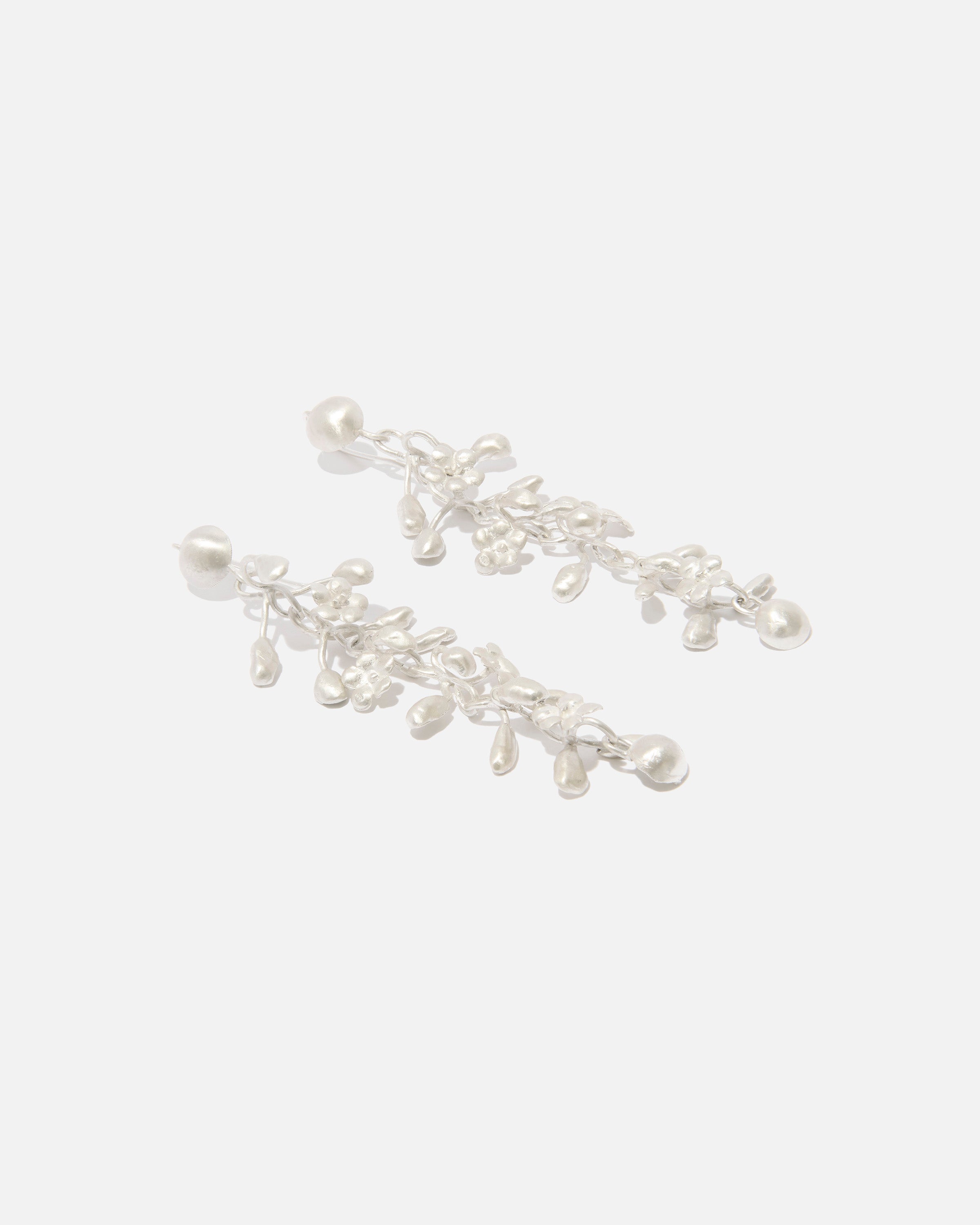 RIER, product: Sterling-silver earrings medium flowers (fig. 2)