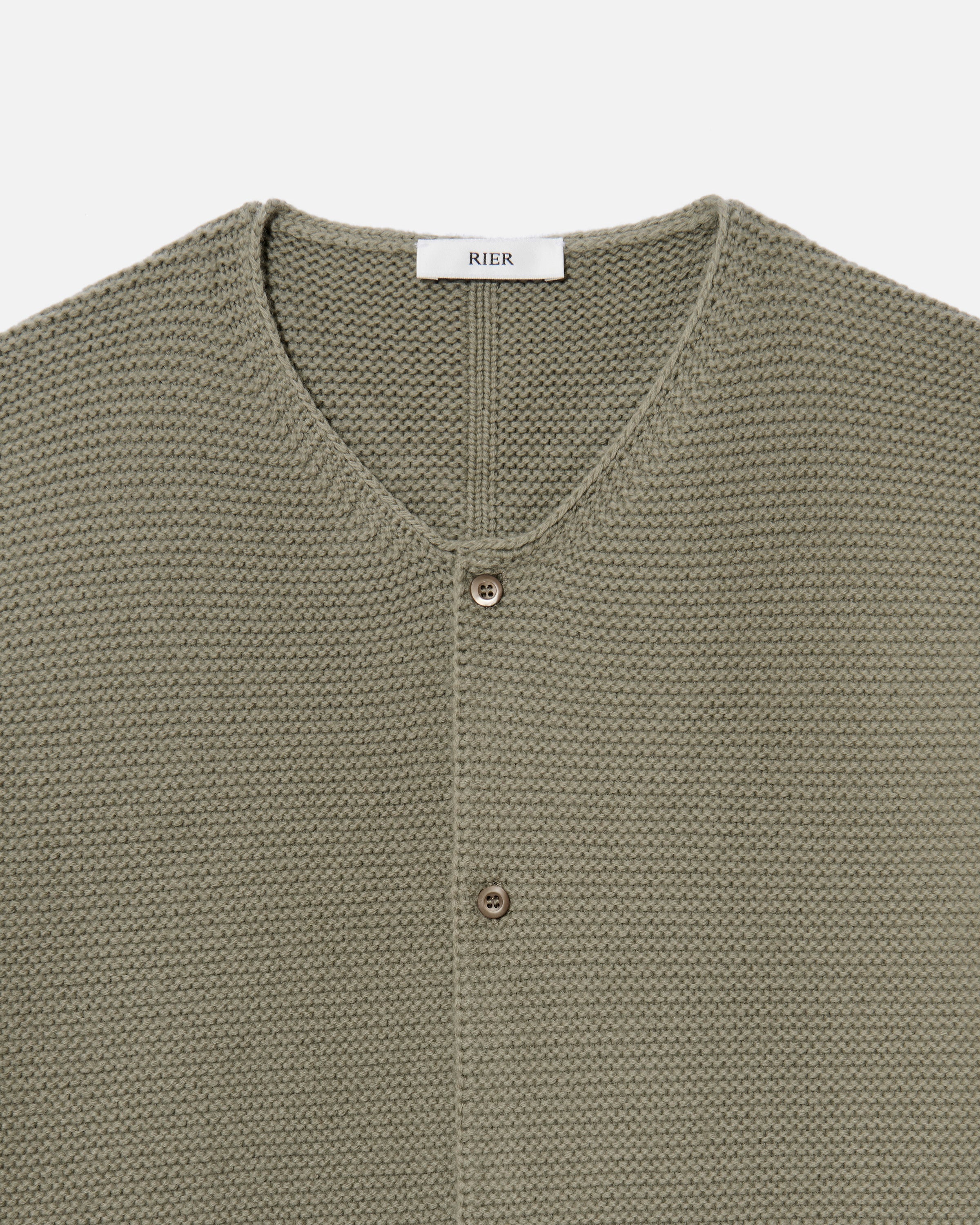 Tyrolean cardigan oversize camoscio