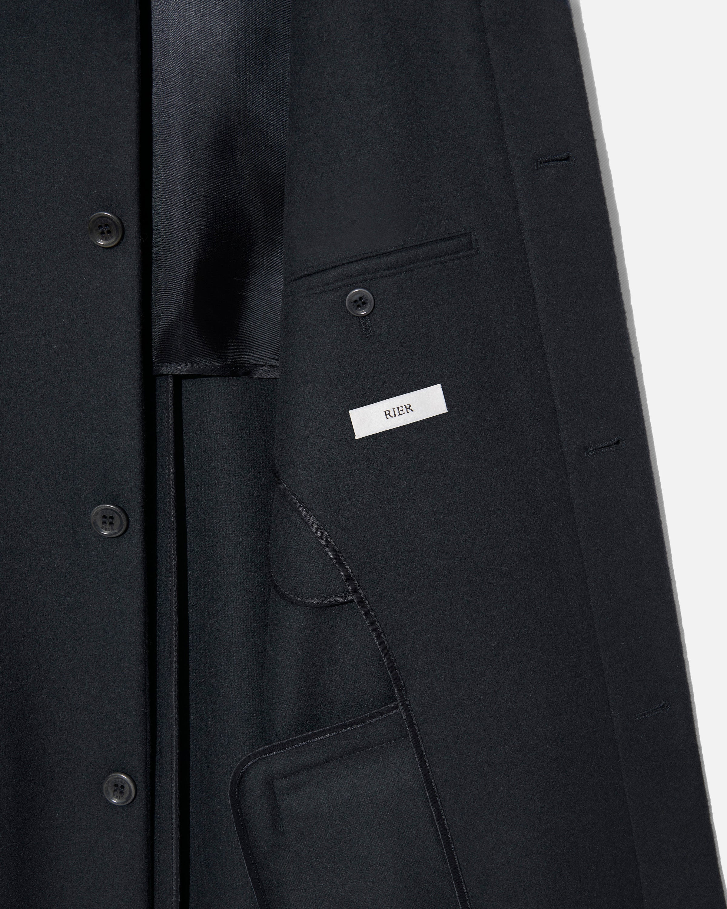 RIER | Loden coat plombe | 100% fine wool | made in Austria | Rier