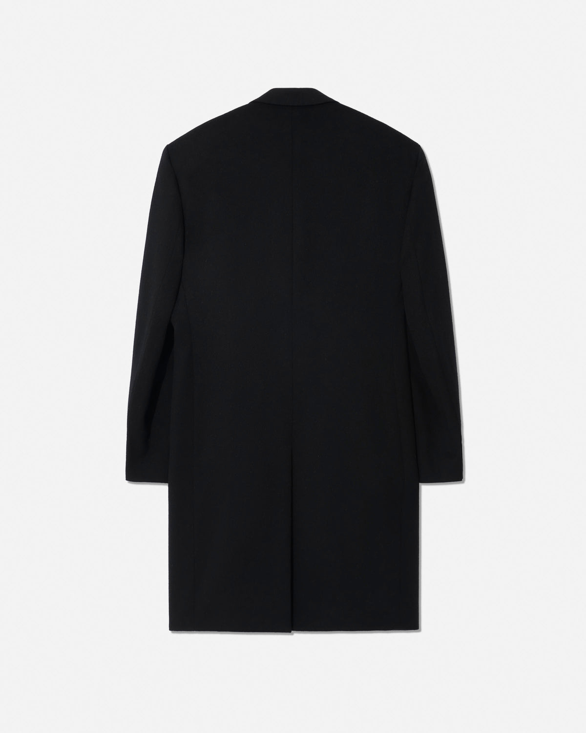 Loden coat 3 buttons black