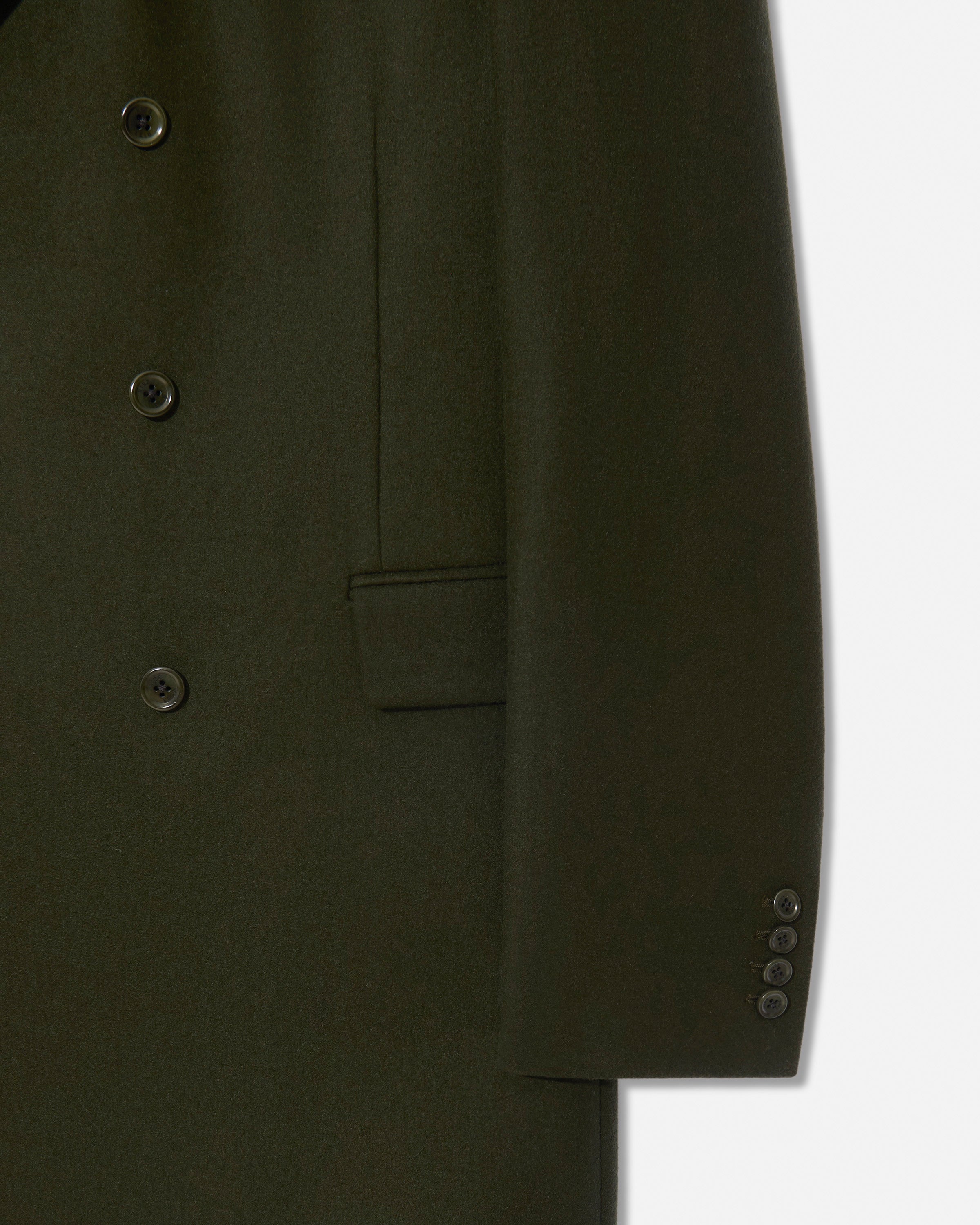 RIER, product: Loden coat double breasted forest (fig. 3)