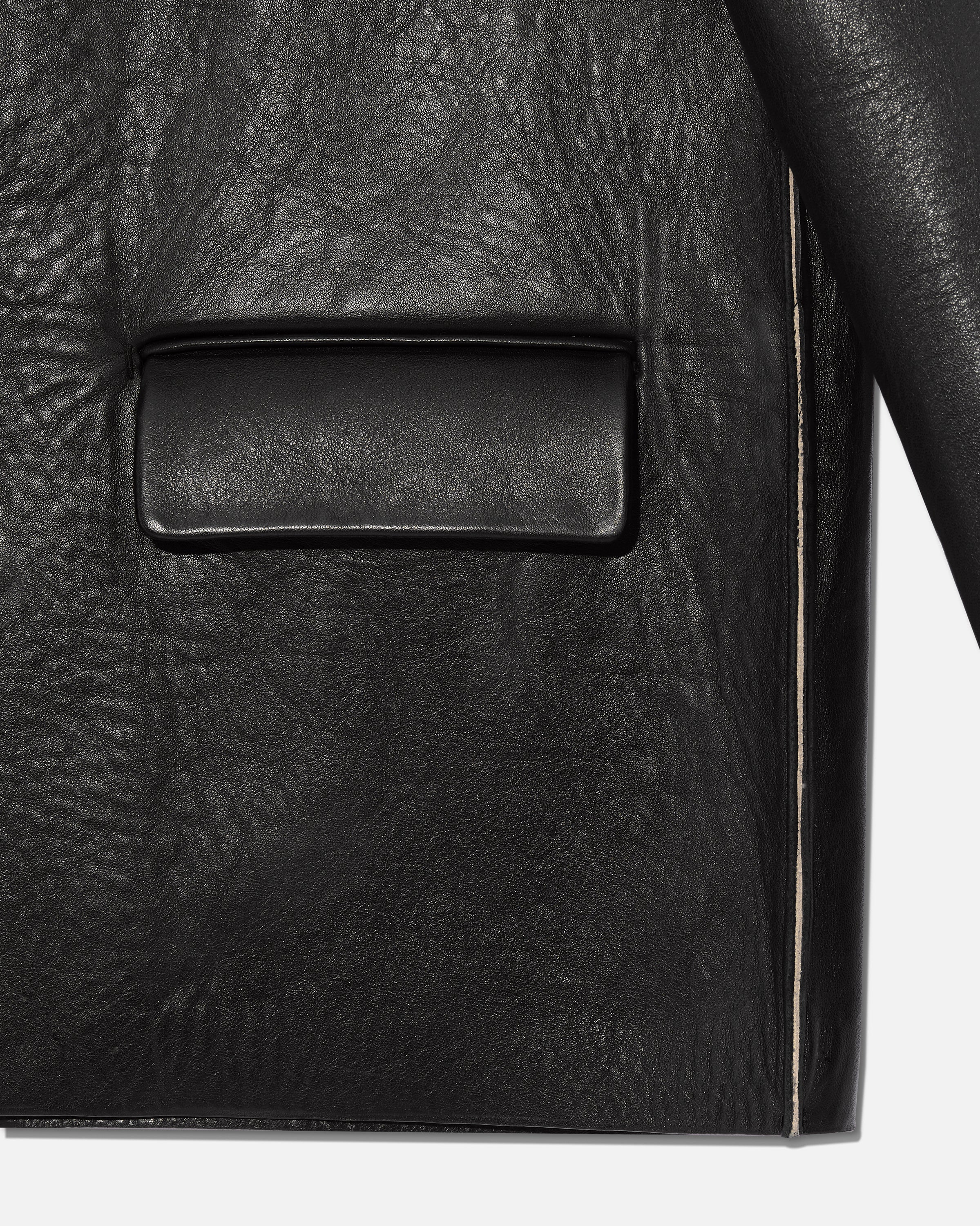 RIER, product: Bonded leather jacket black (fig. 3)