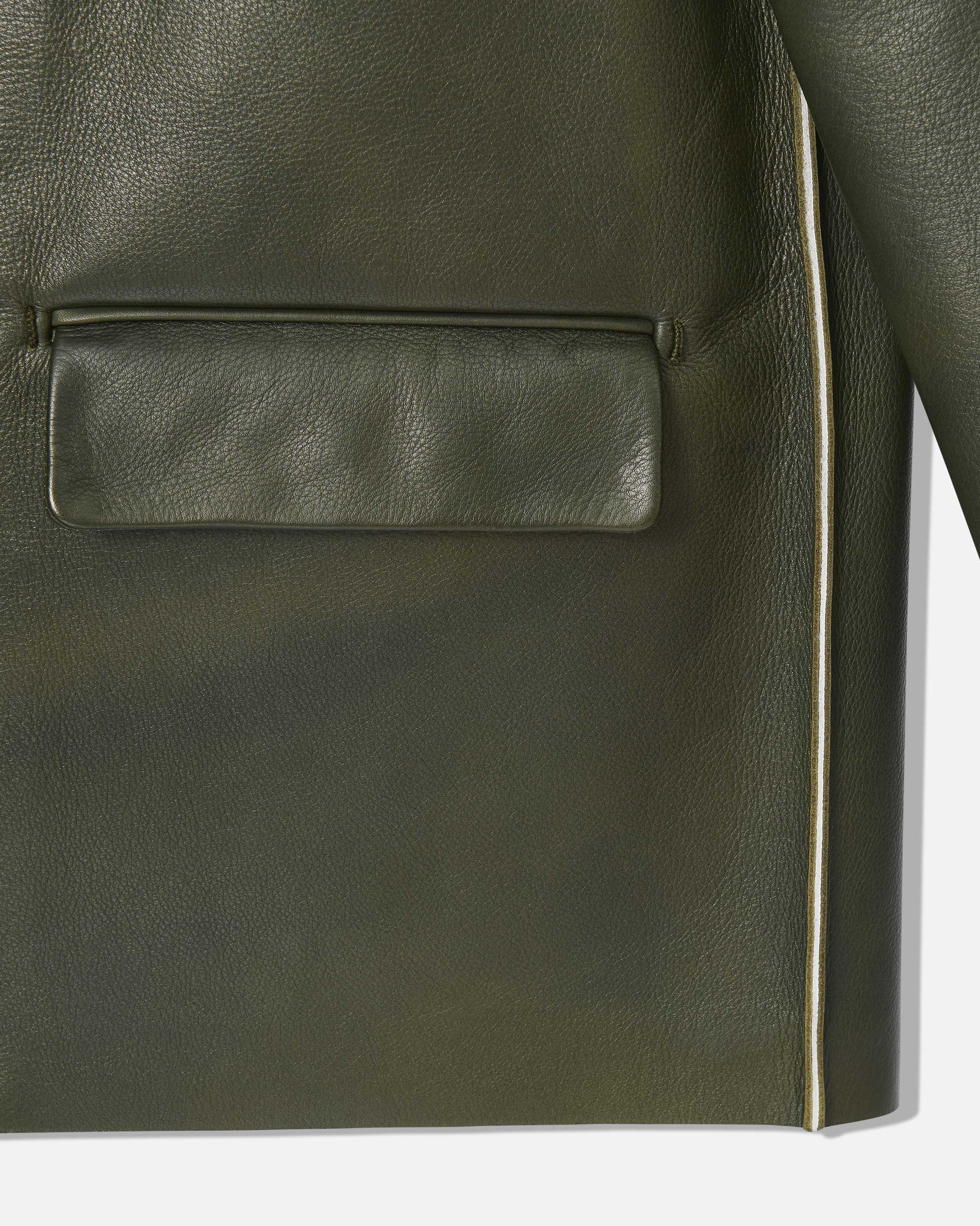 Bonded leather jacket ivy