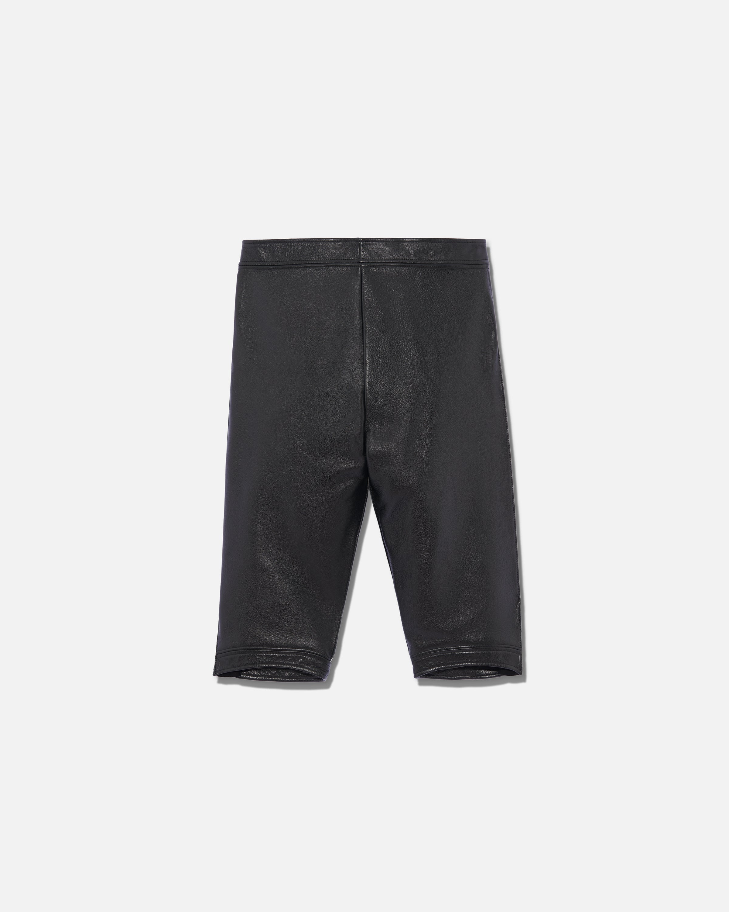 Bonded leather knickerbocker black
