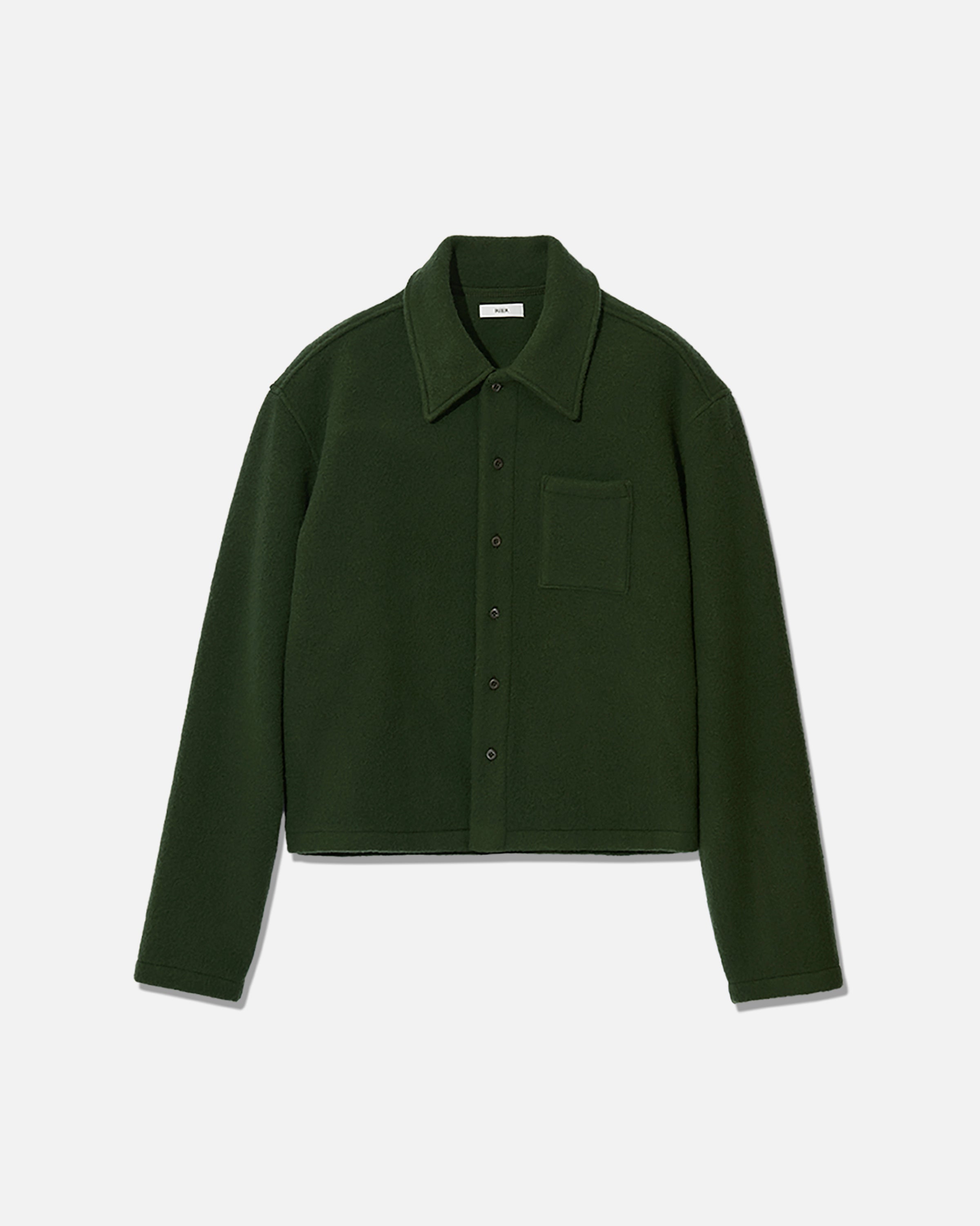 Fleece shirt ivy