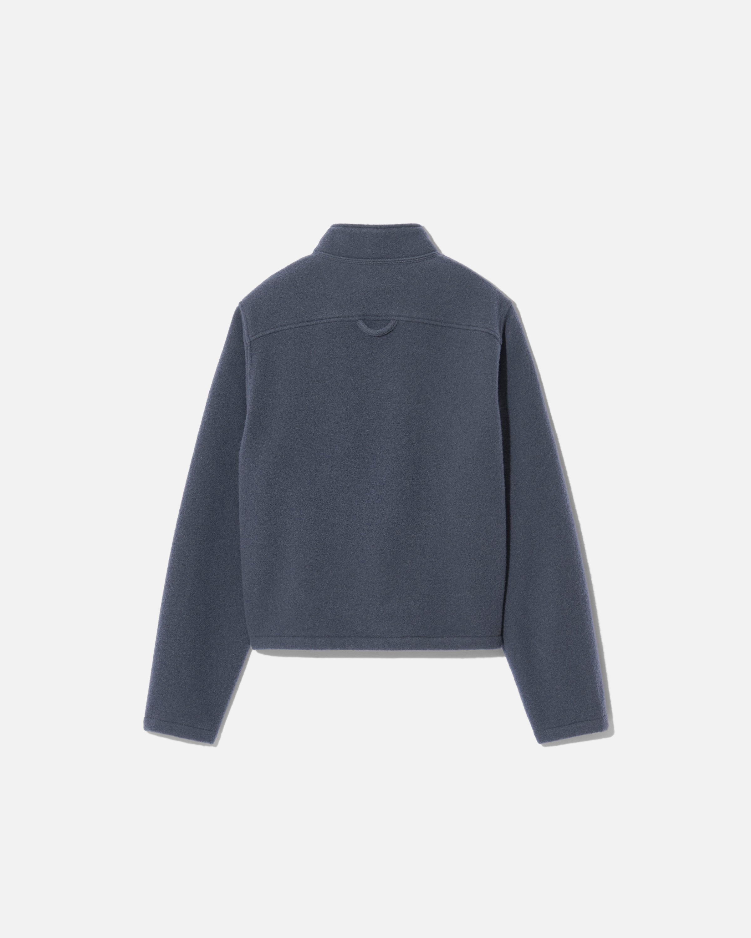 RIER | Fleece city ardoise | Made in Austria | Rier