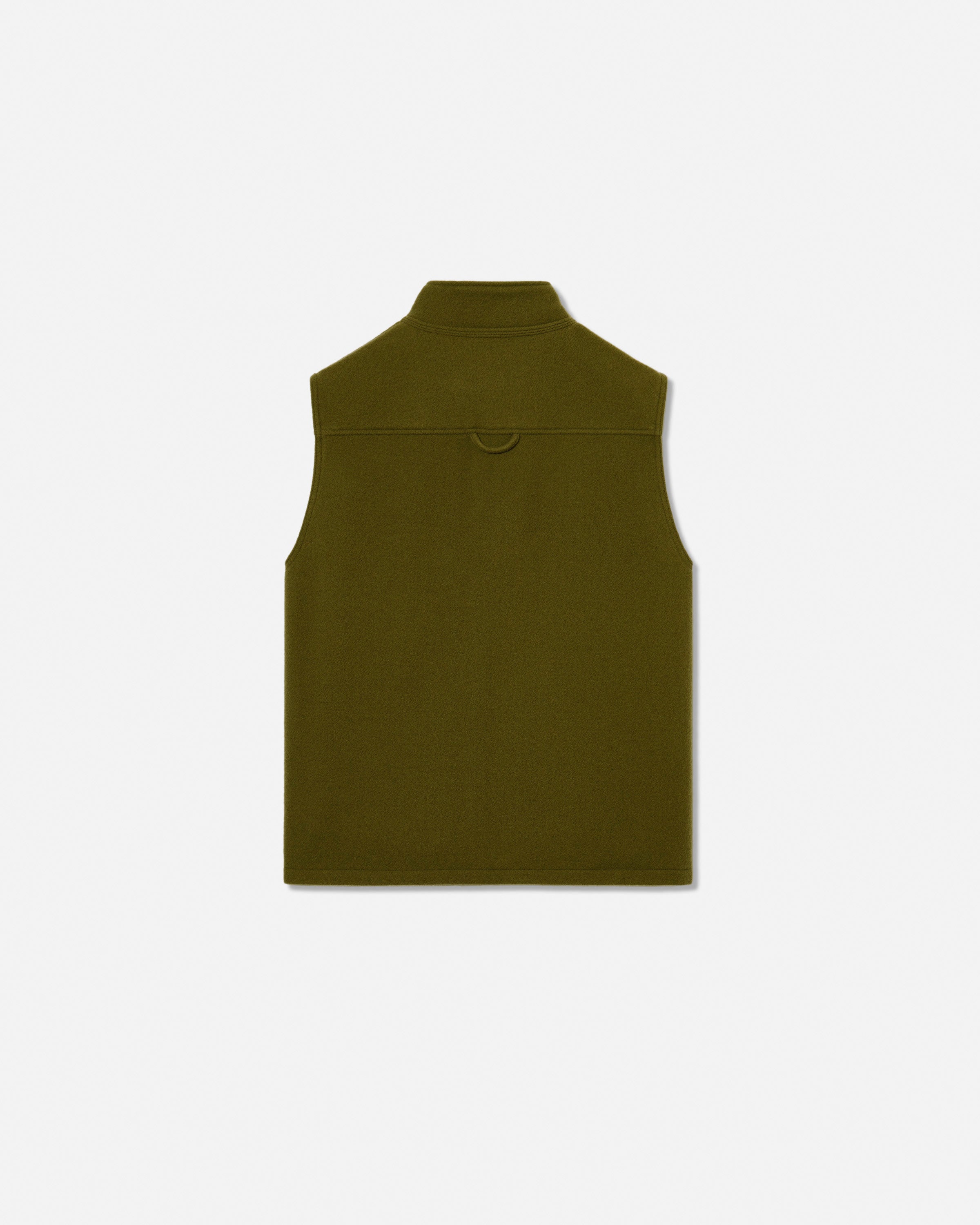 Fleece gilet full zip soil