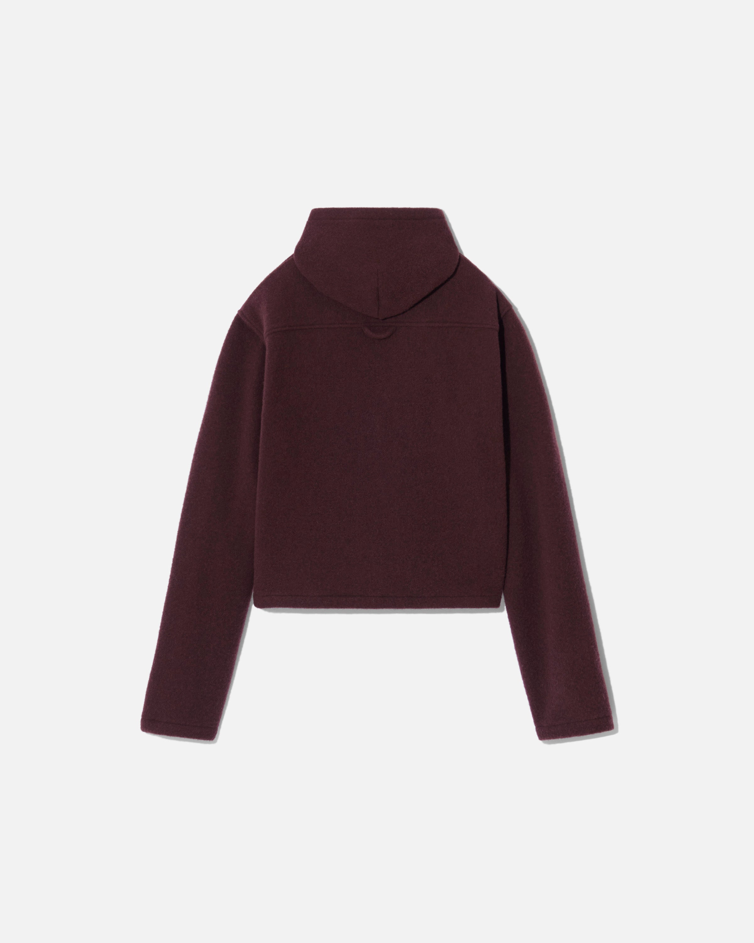 Fleece hoodie city tanin