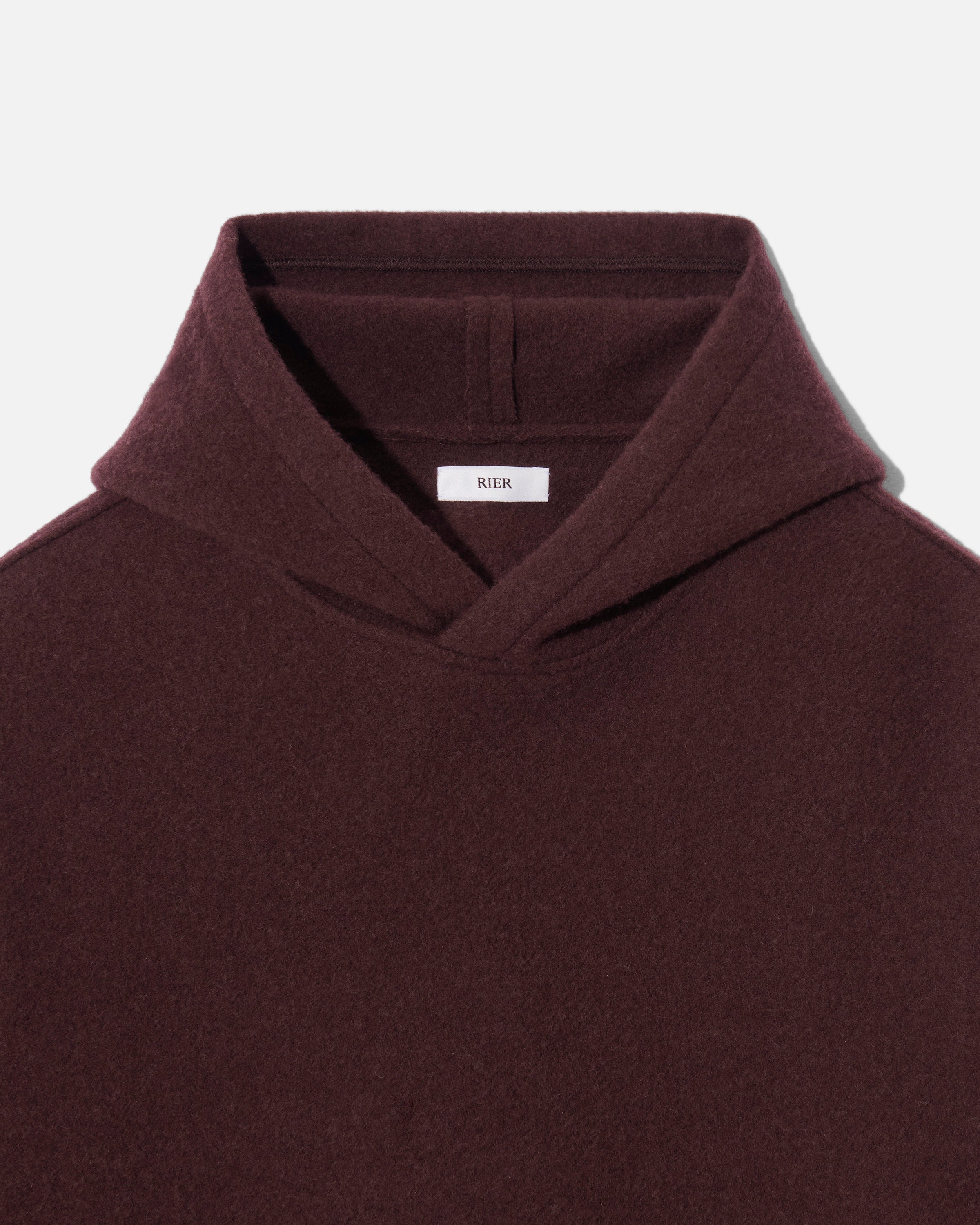 Fleece hoodie city tanin