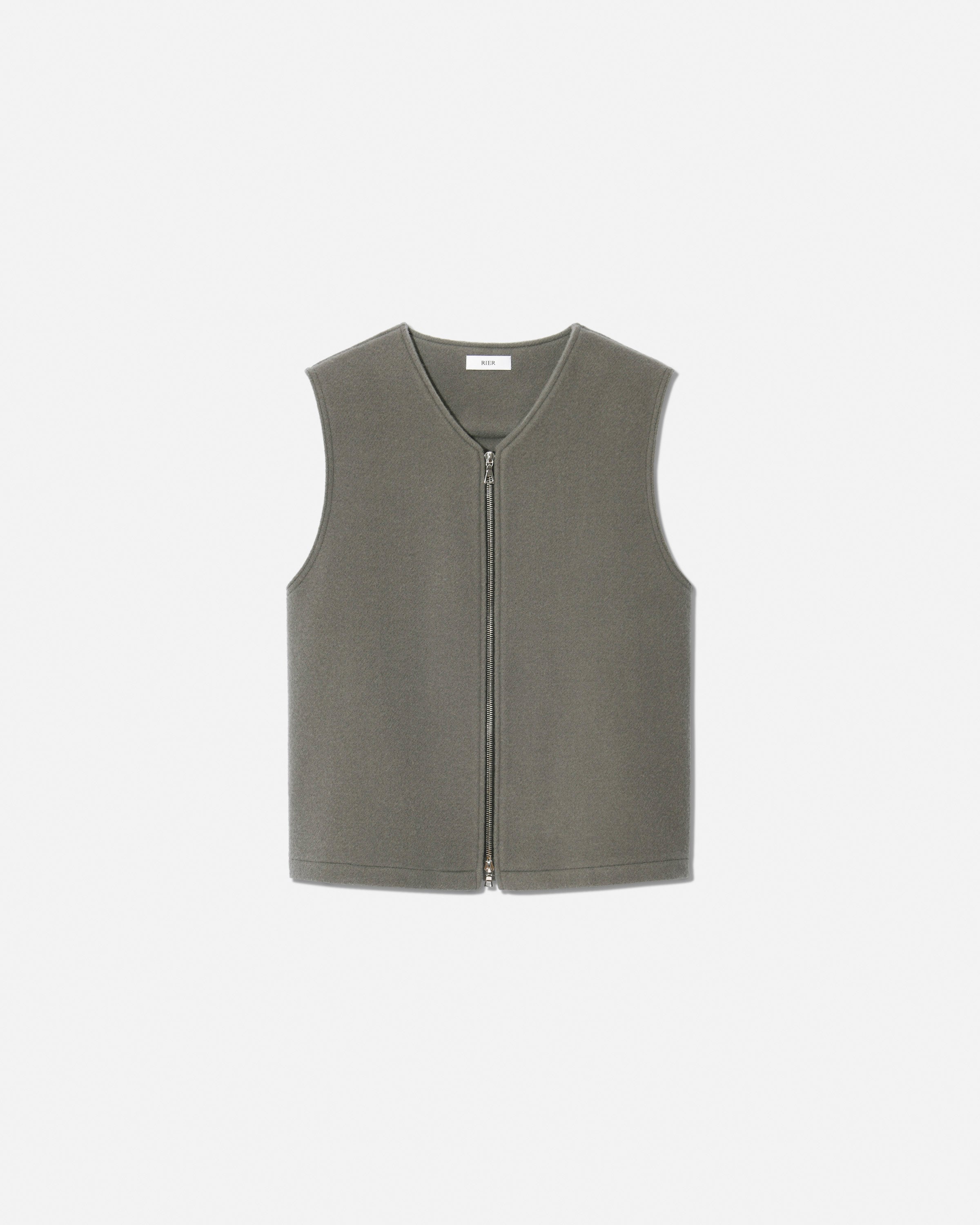 RIER, product: Fleece gilet zinc (fig. 1)