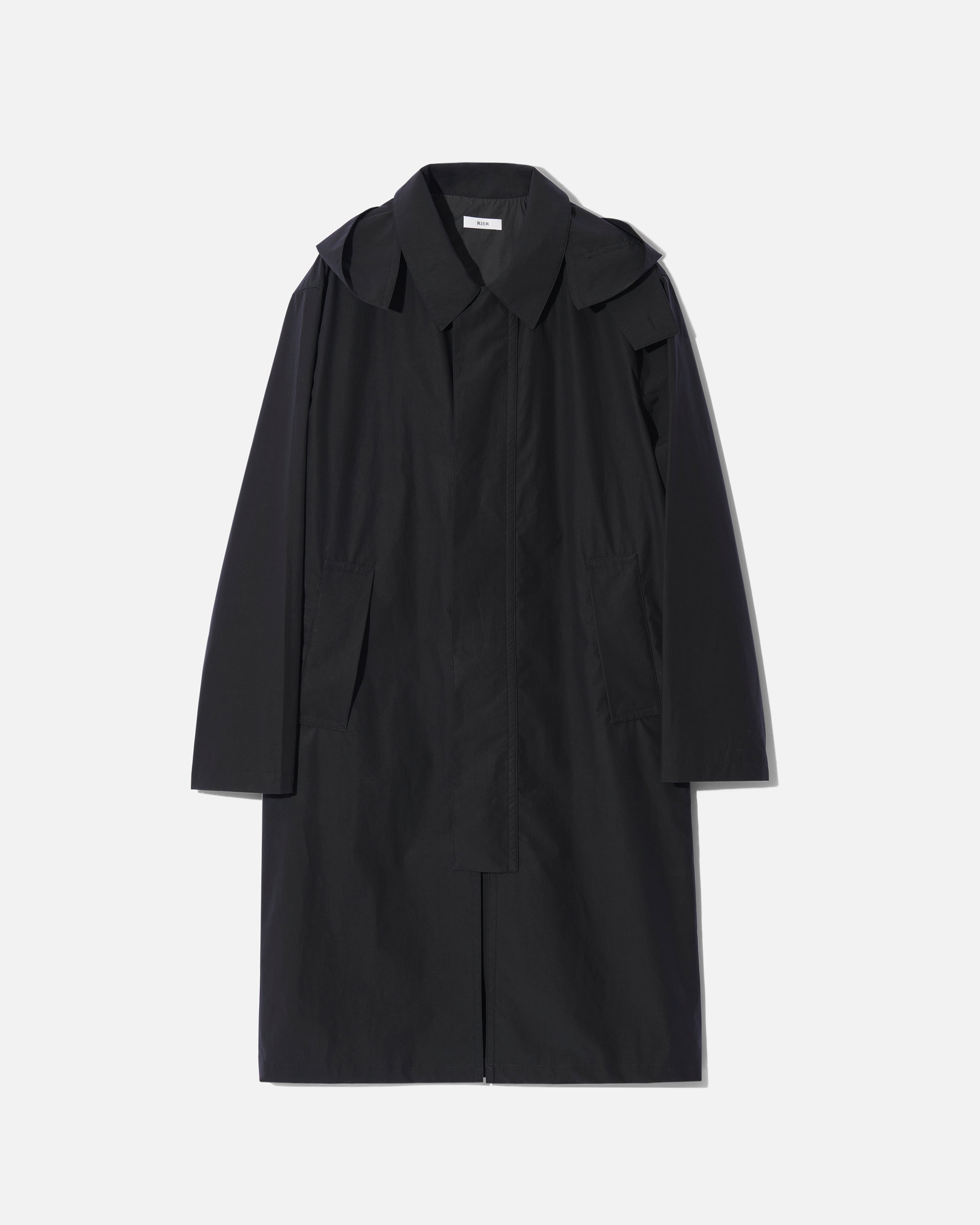 Parka cotton waxed black